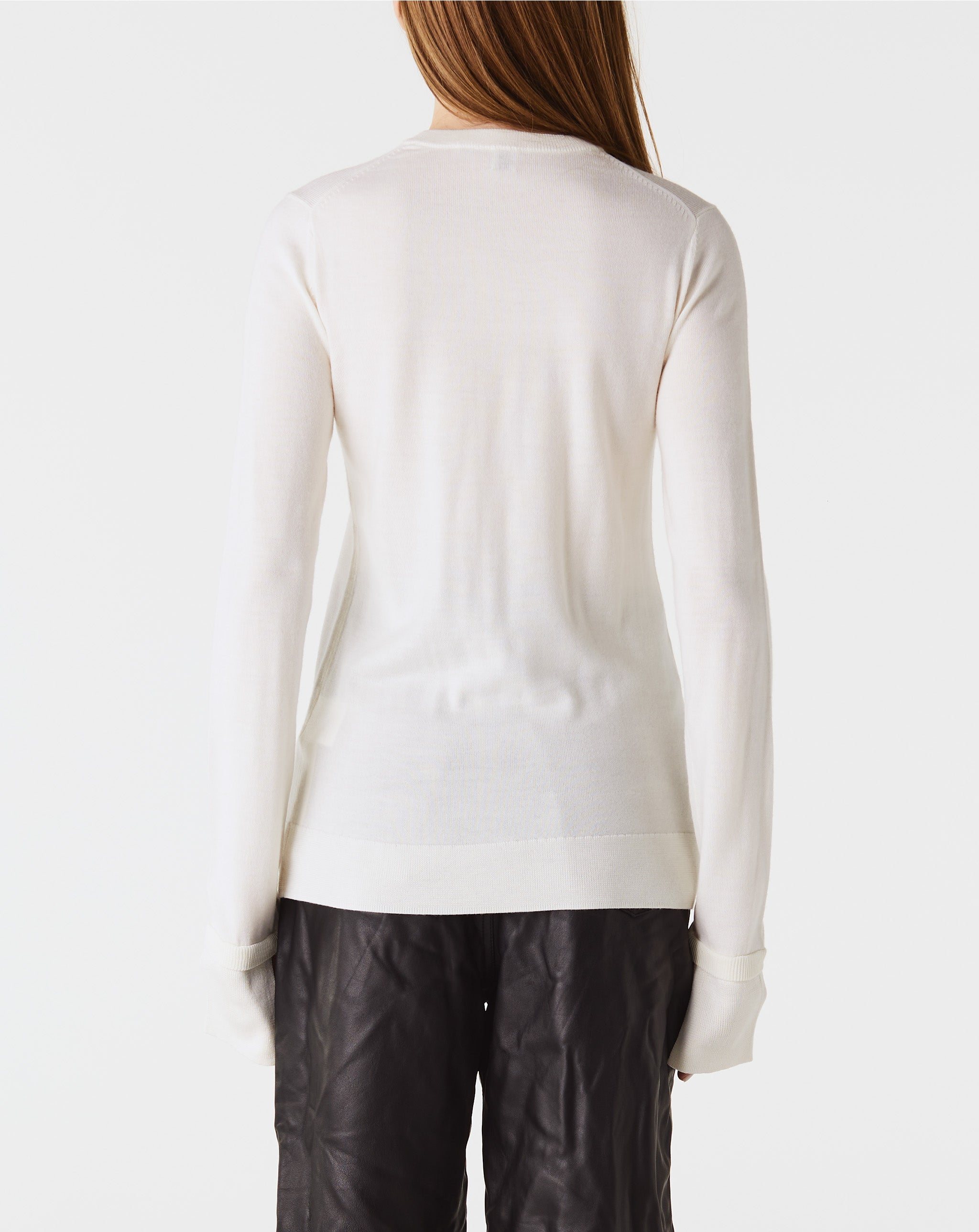 Two Tone V-Neck Knit