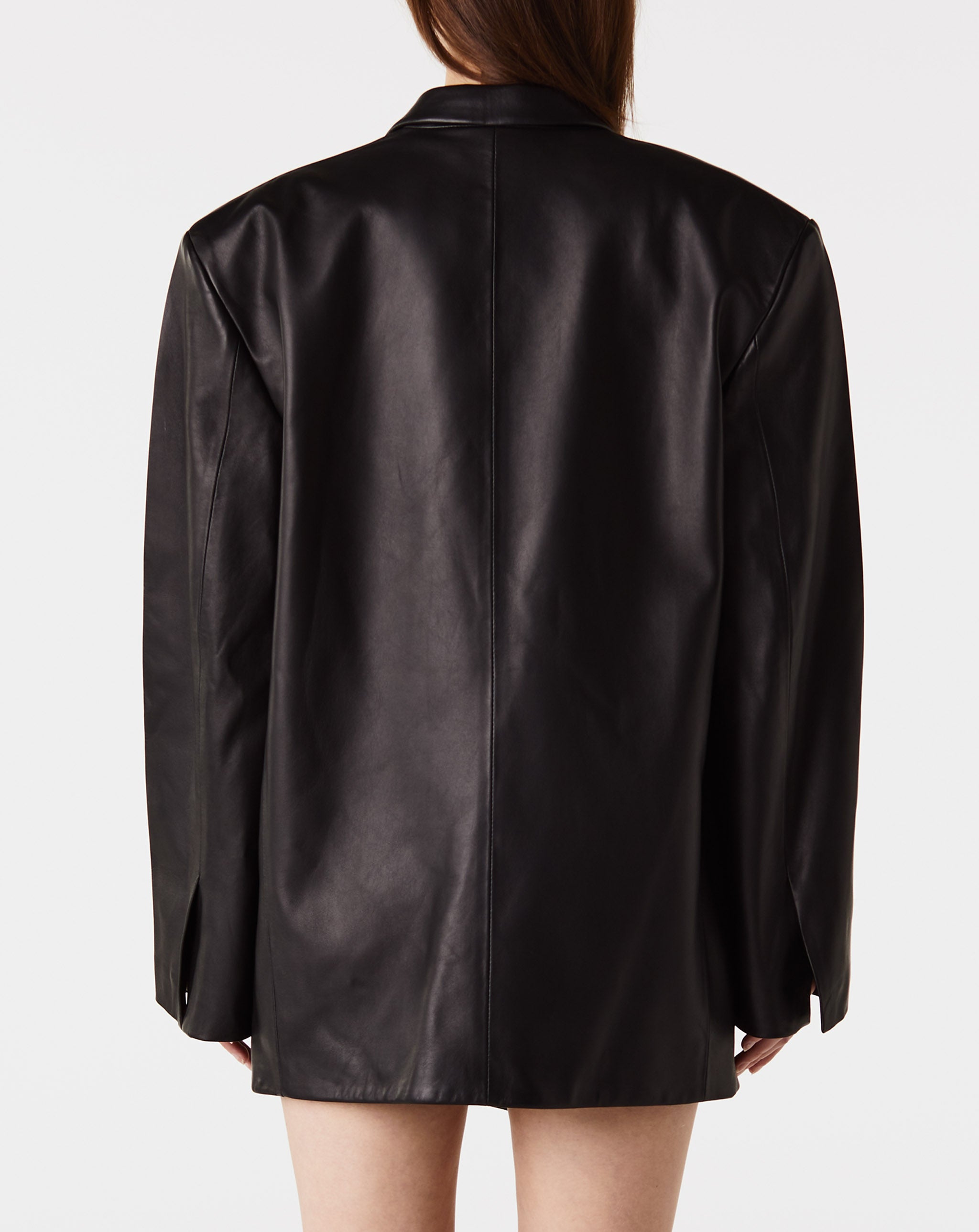 Short Leather Coat