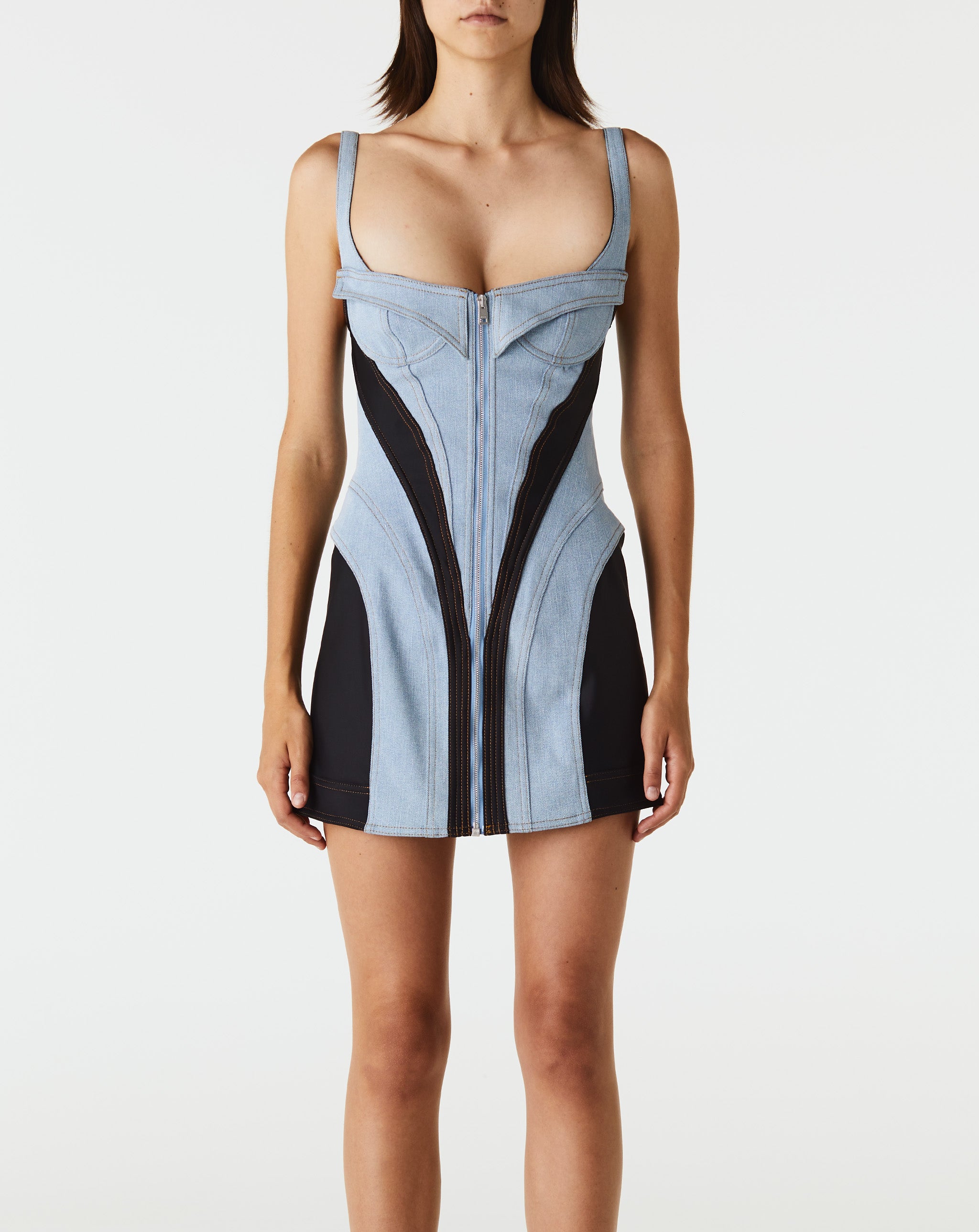 Denim And Lycra Tank Dress