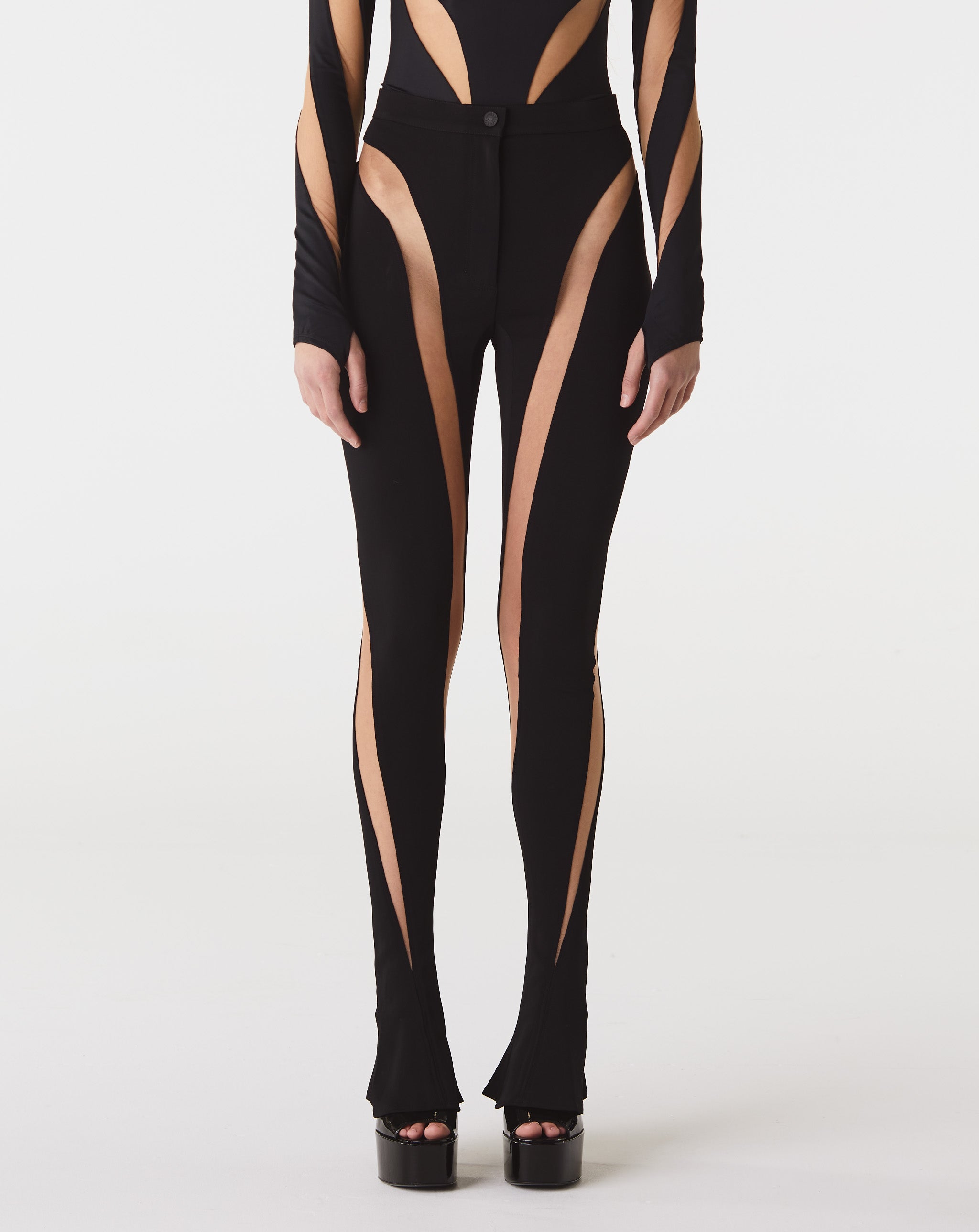 Sheer Stripe Legging