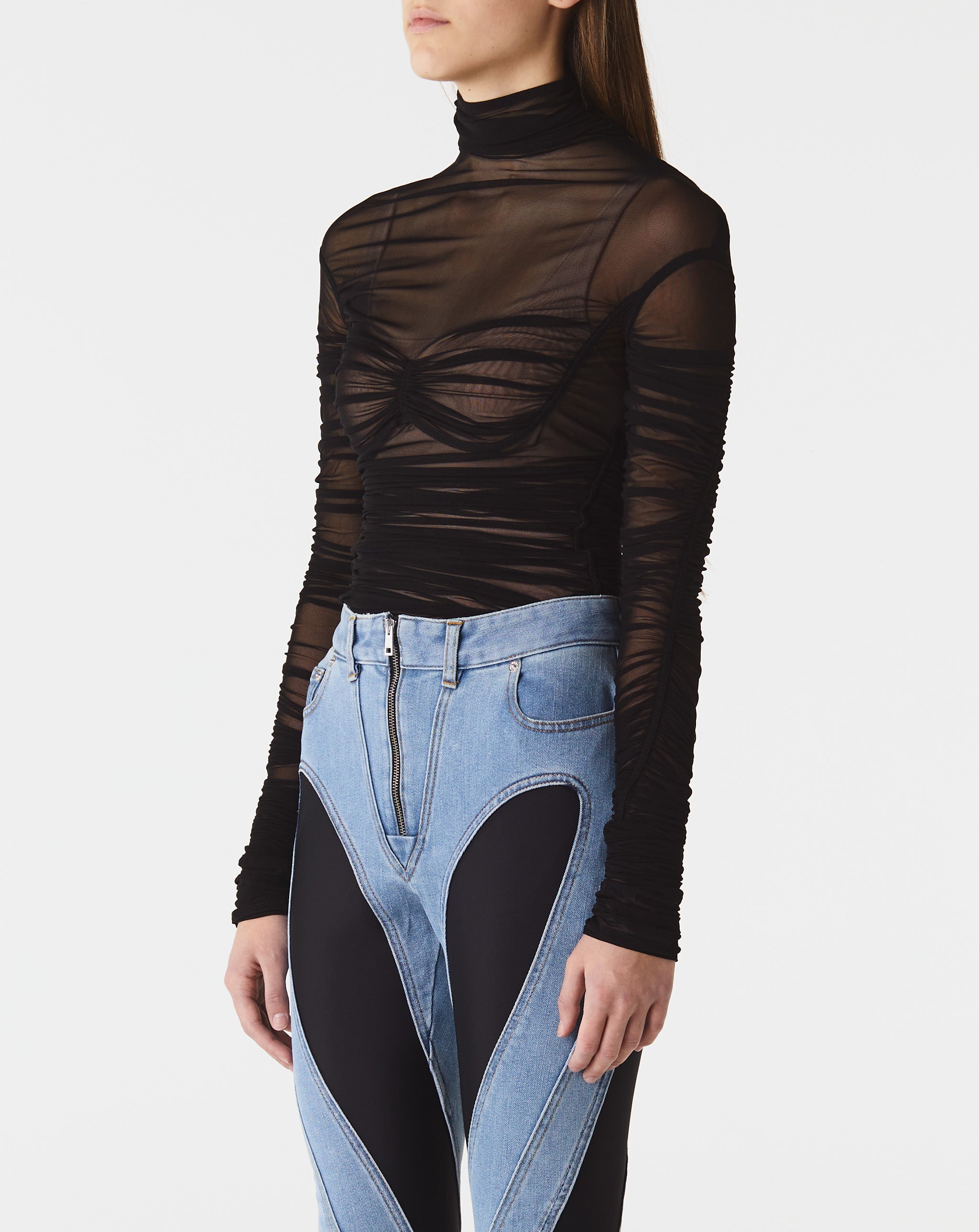 Long Sleeve Ruched Top