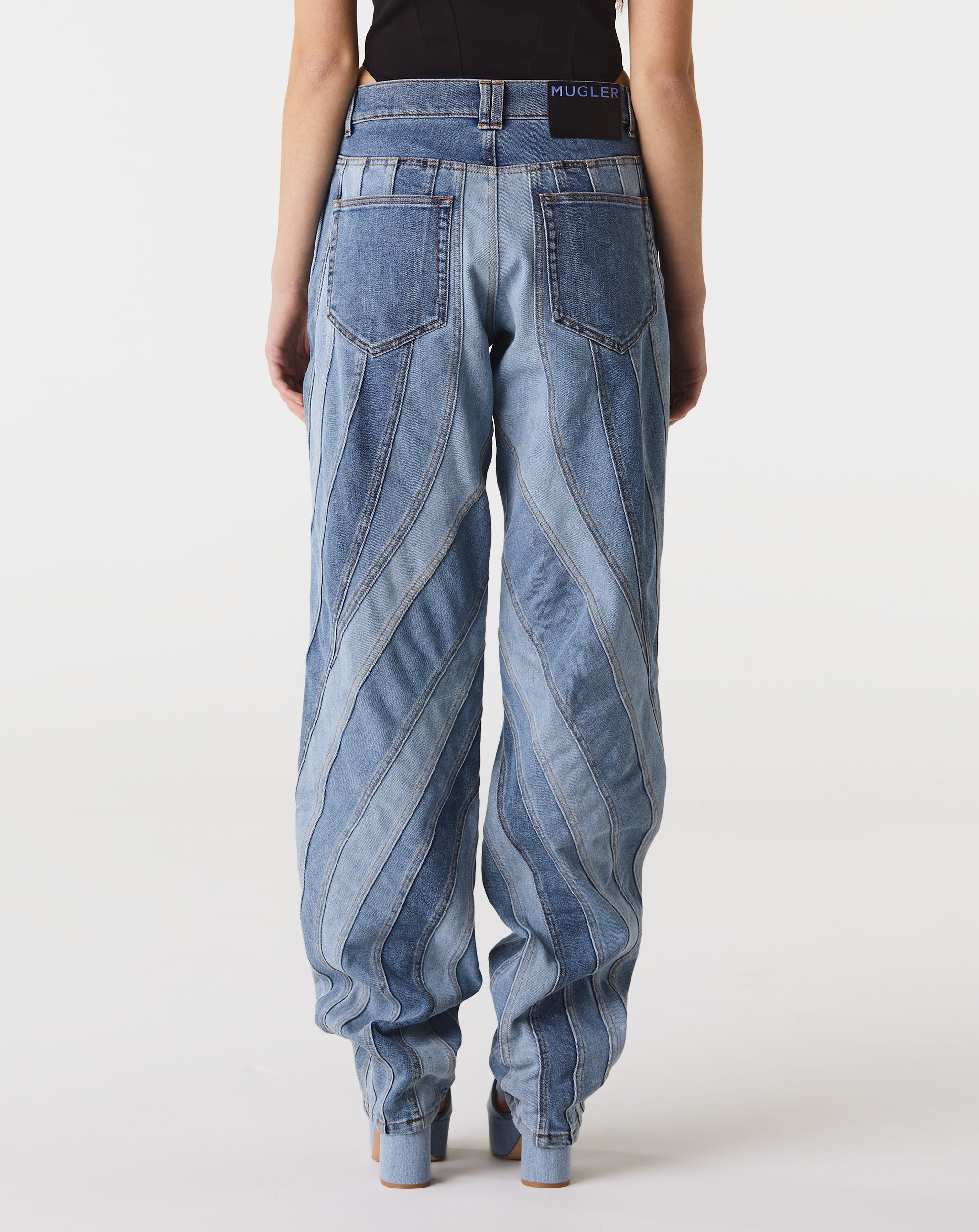 Multi Stripe Denim Jean