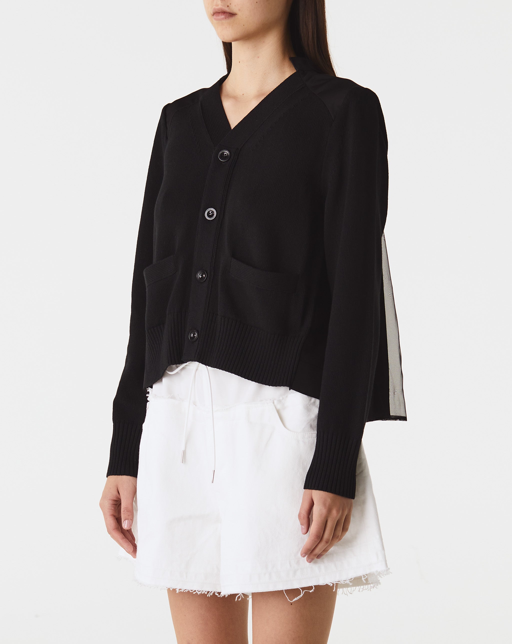 Garbadine Knit Cardigan