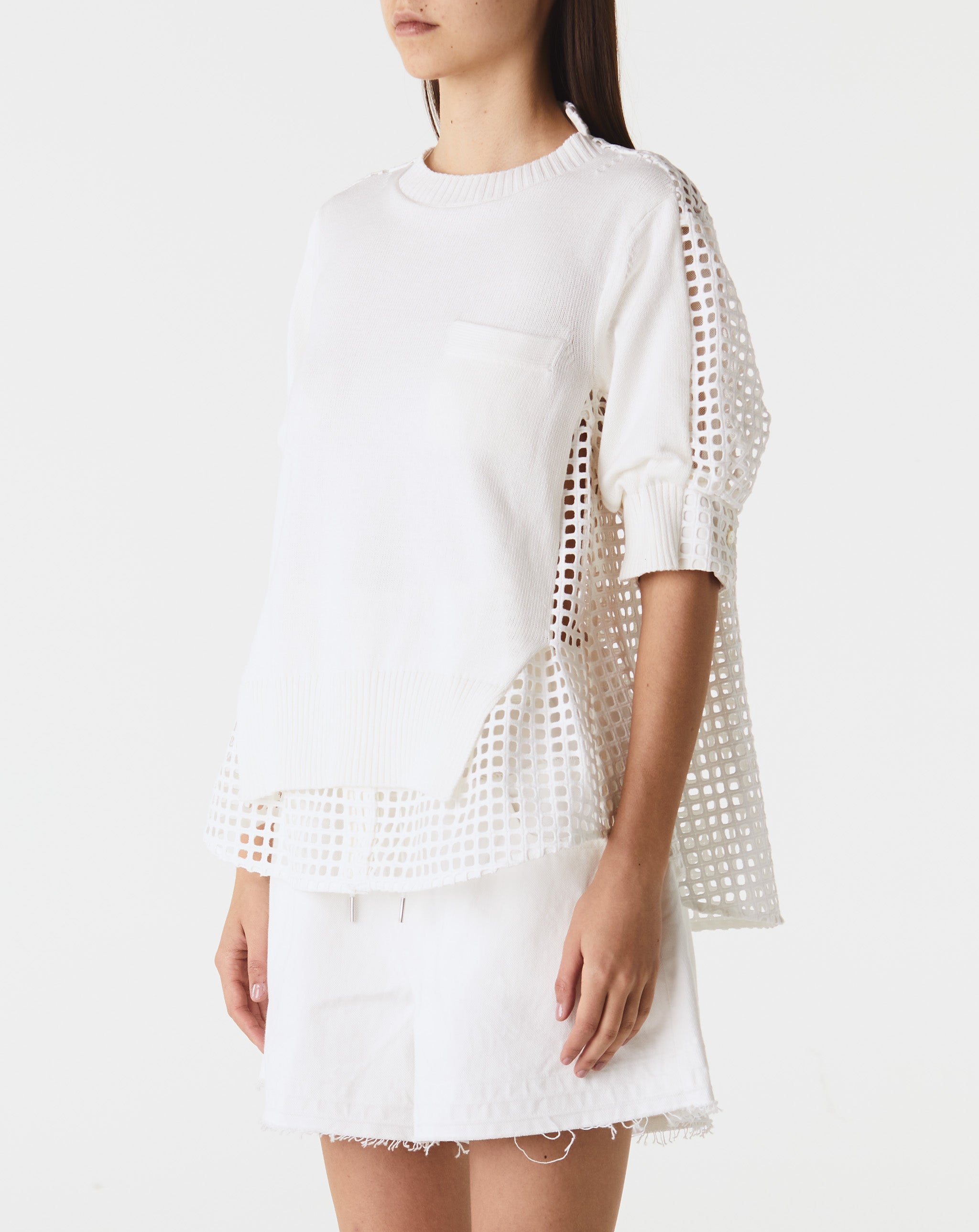 Emb Lace Pullover