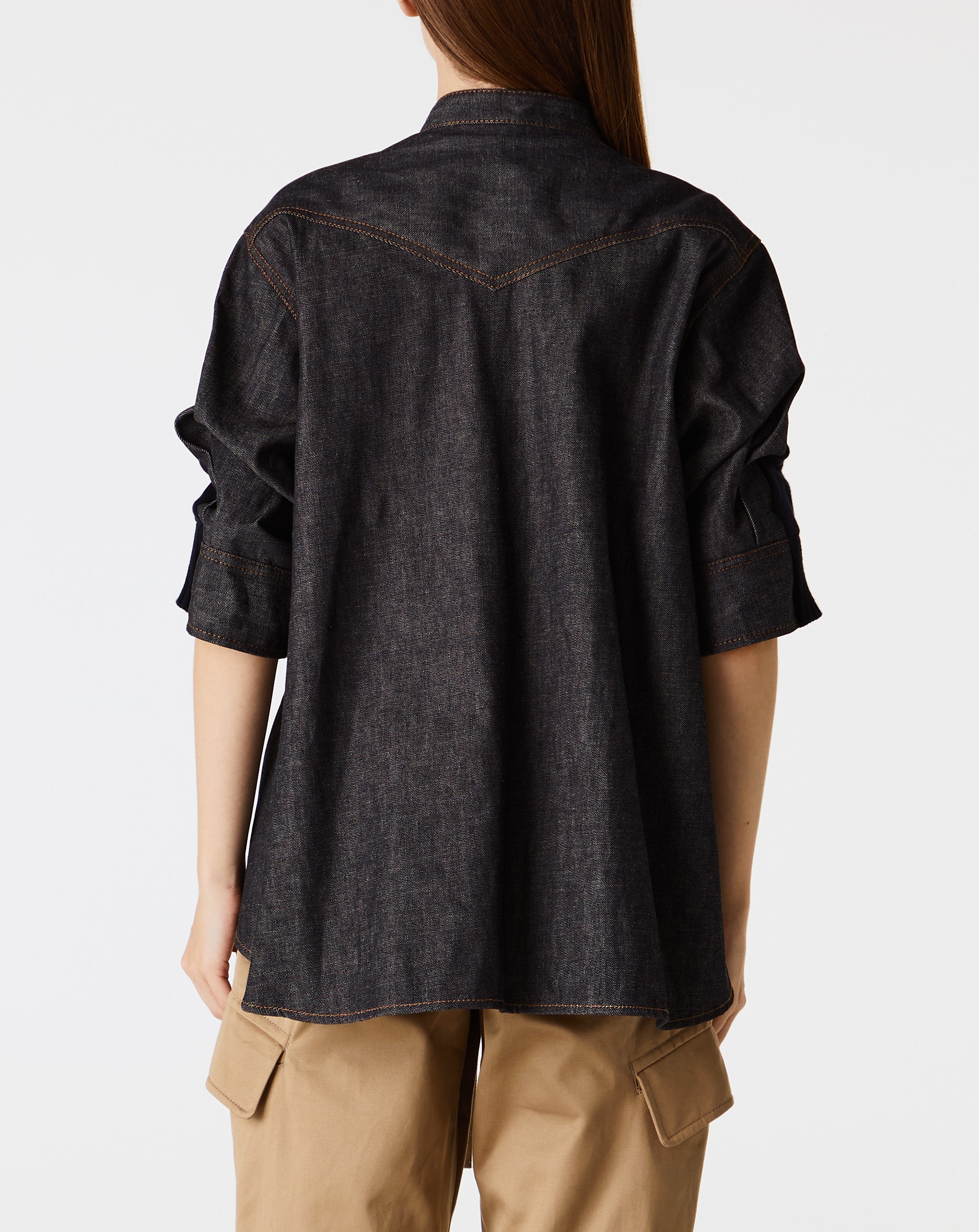 Denim X Knit Cardigan