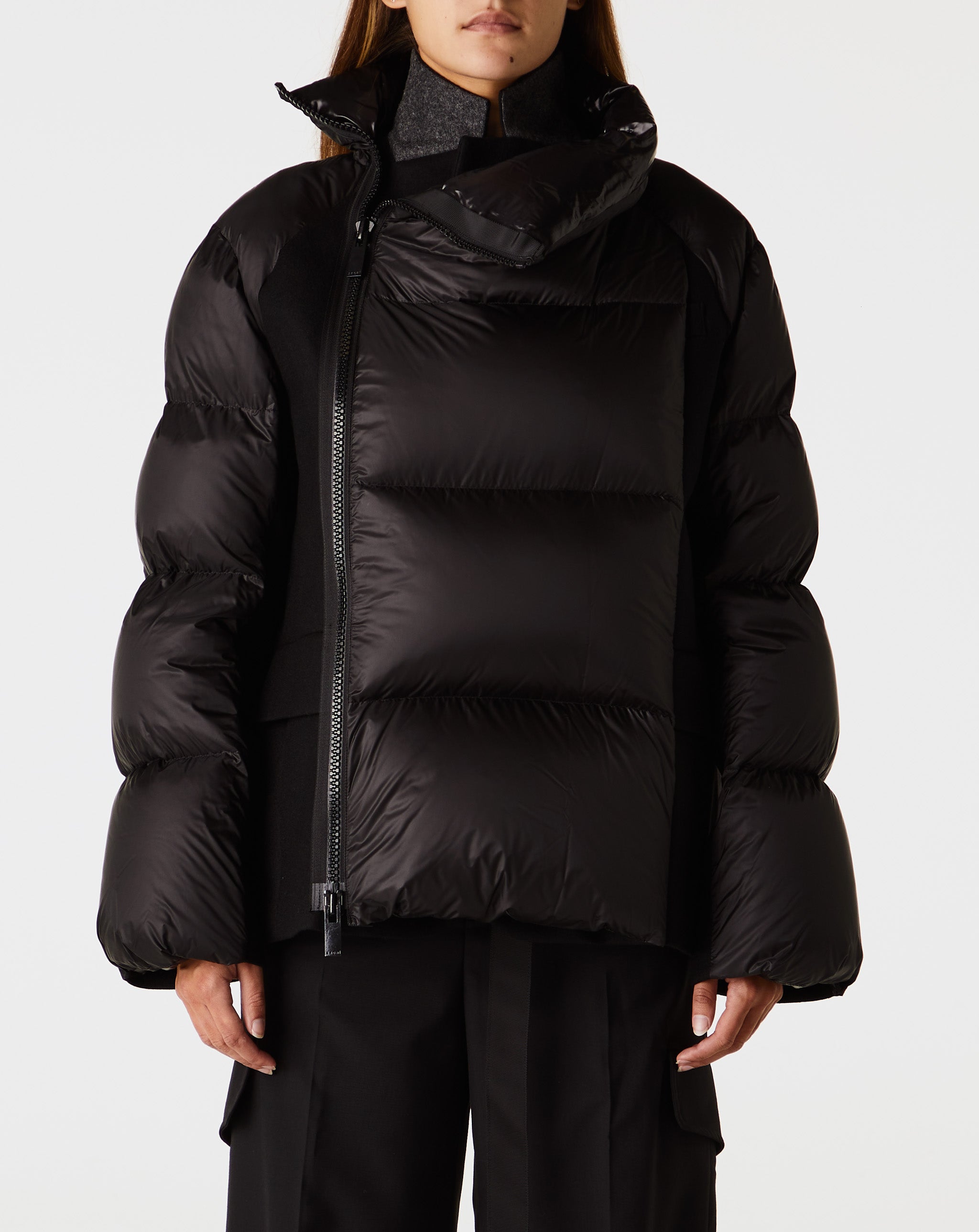 Wool Melton X Padded Jacket