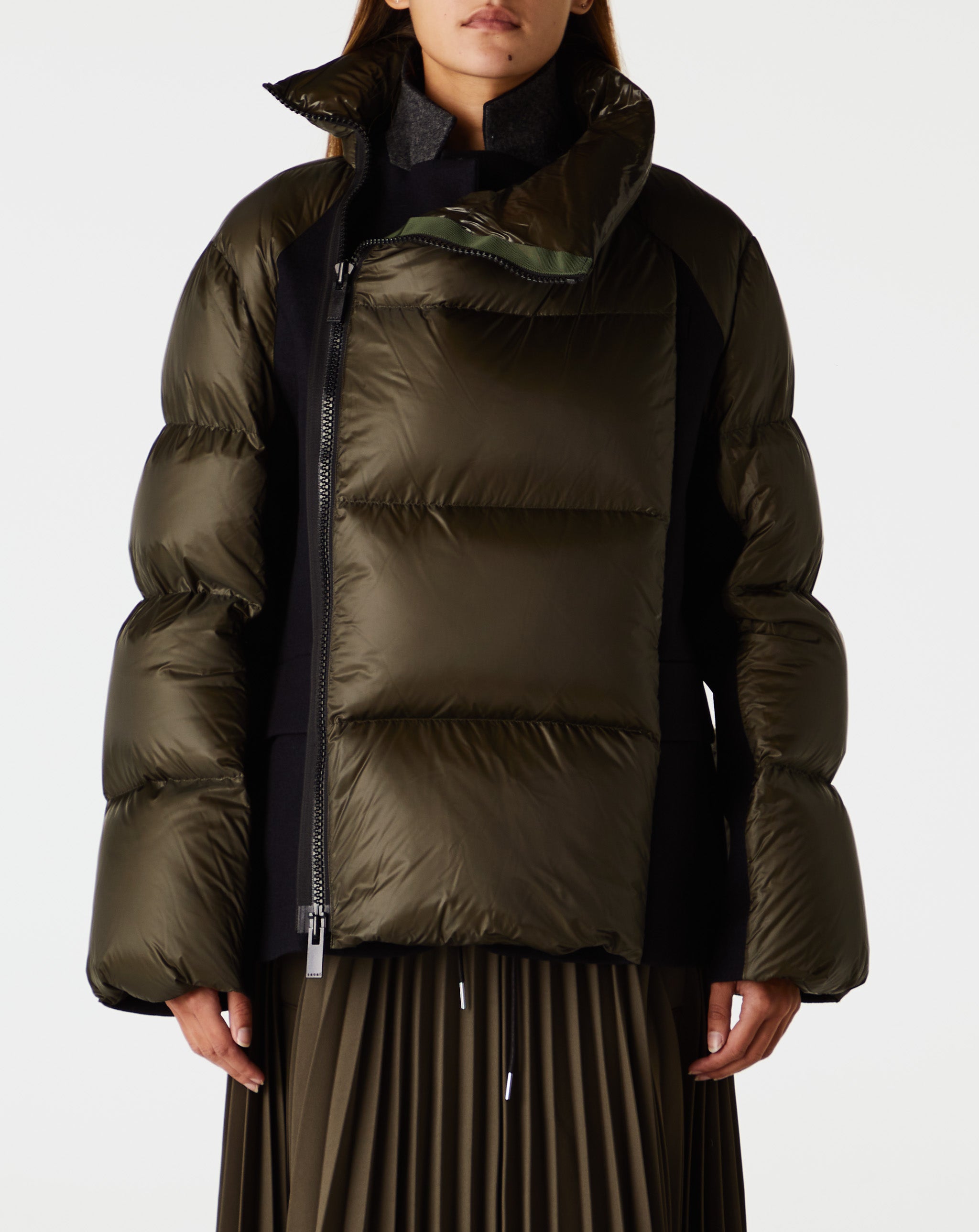 Wool Melton X Padded Jacket