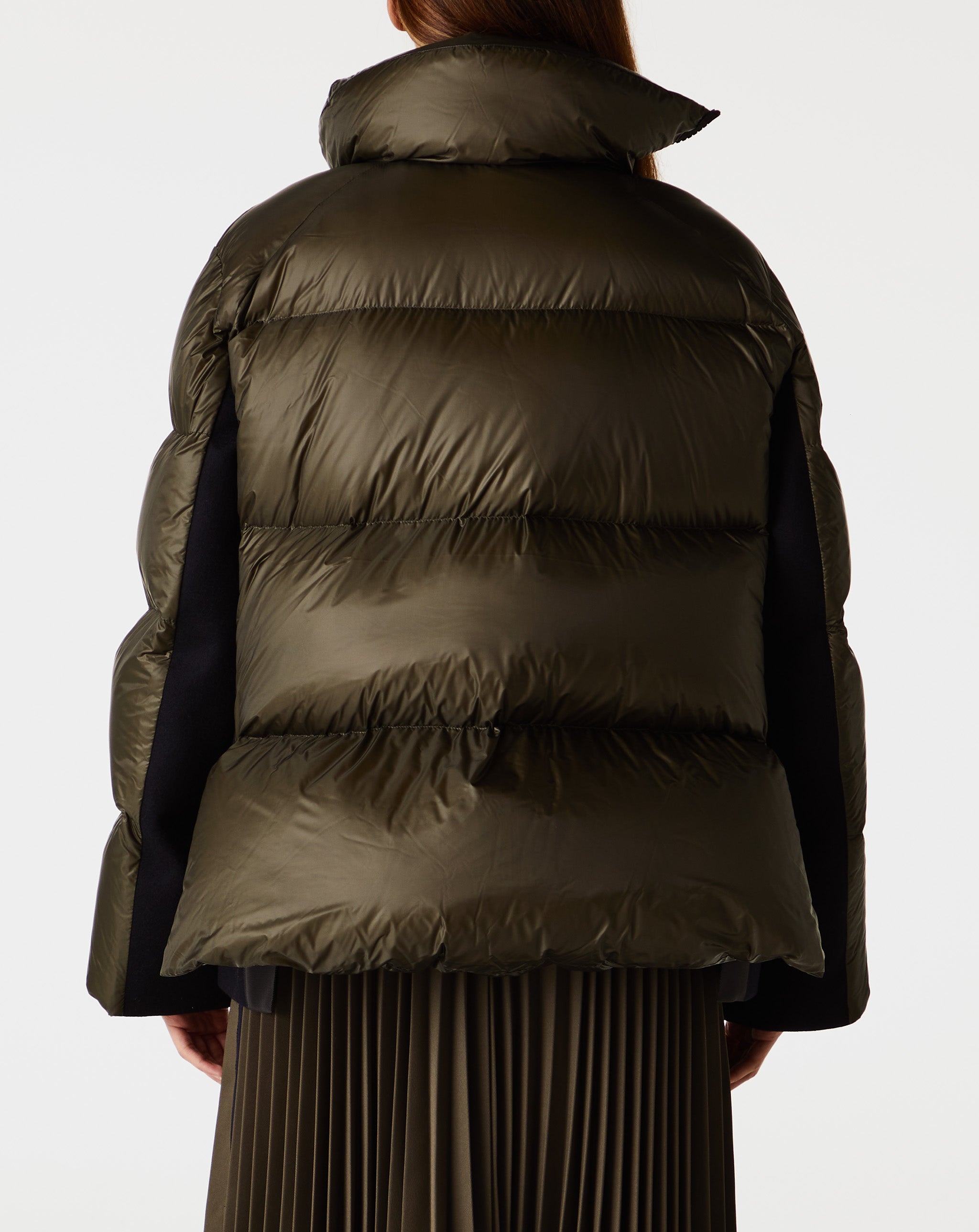 Wool Melton X Padded Jacket