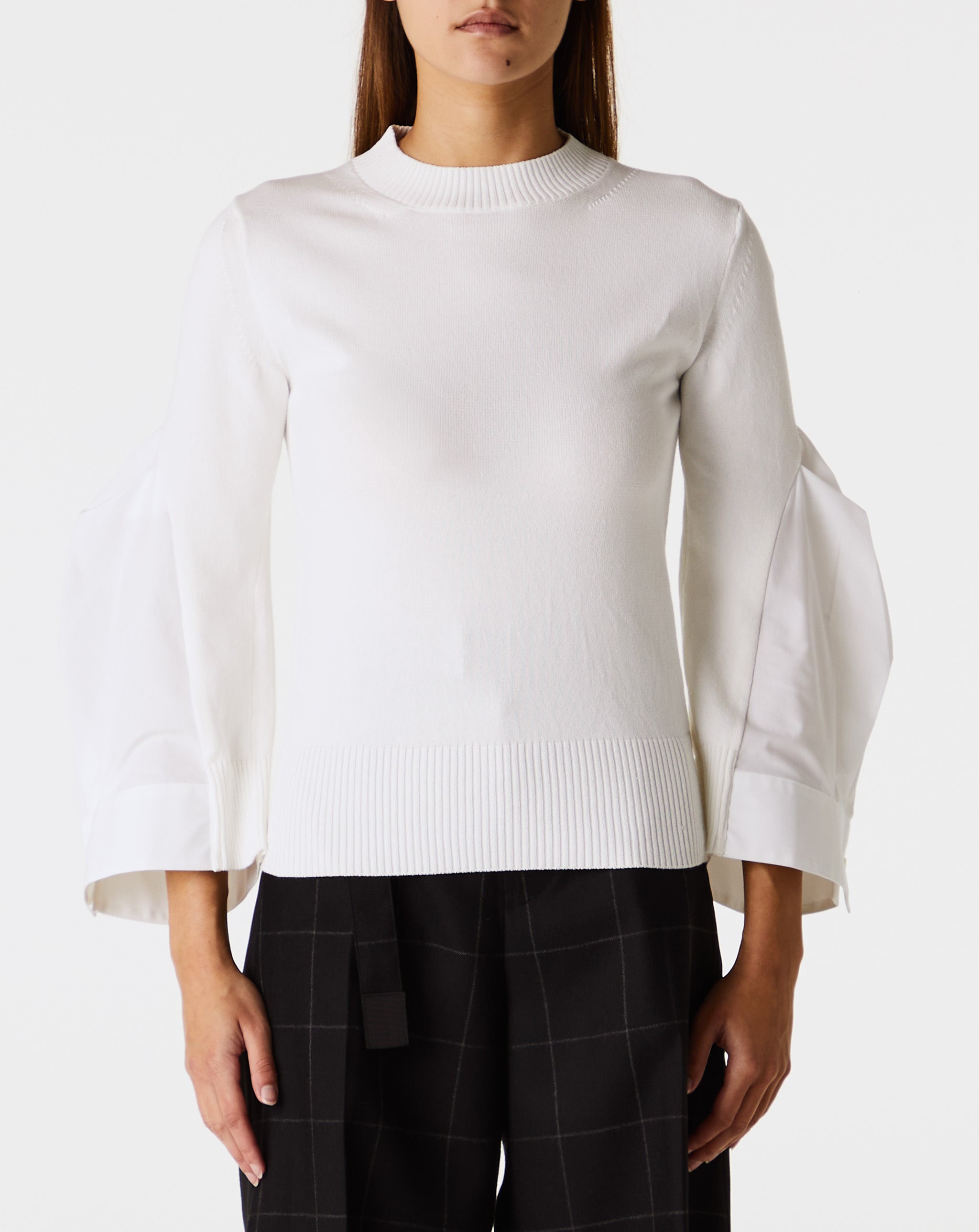 Poplin Knit Pullover