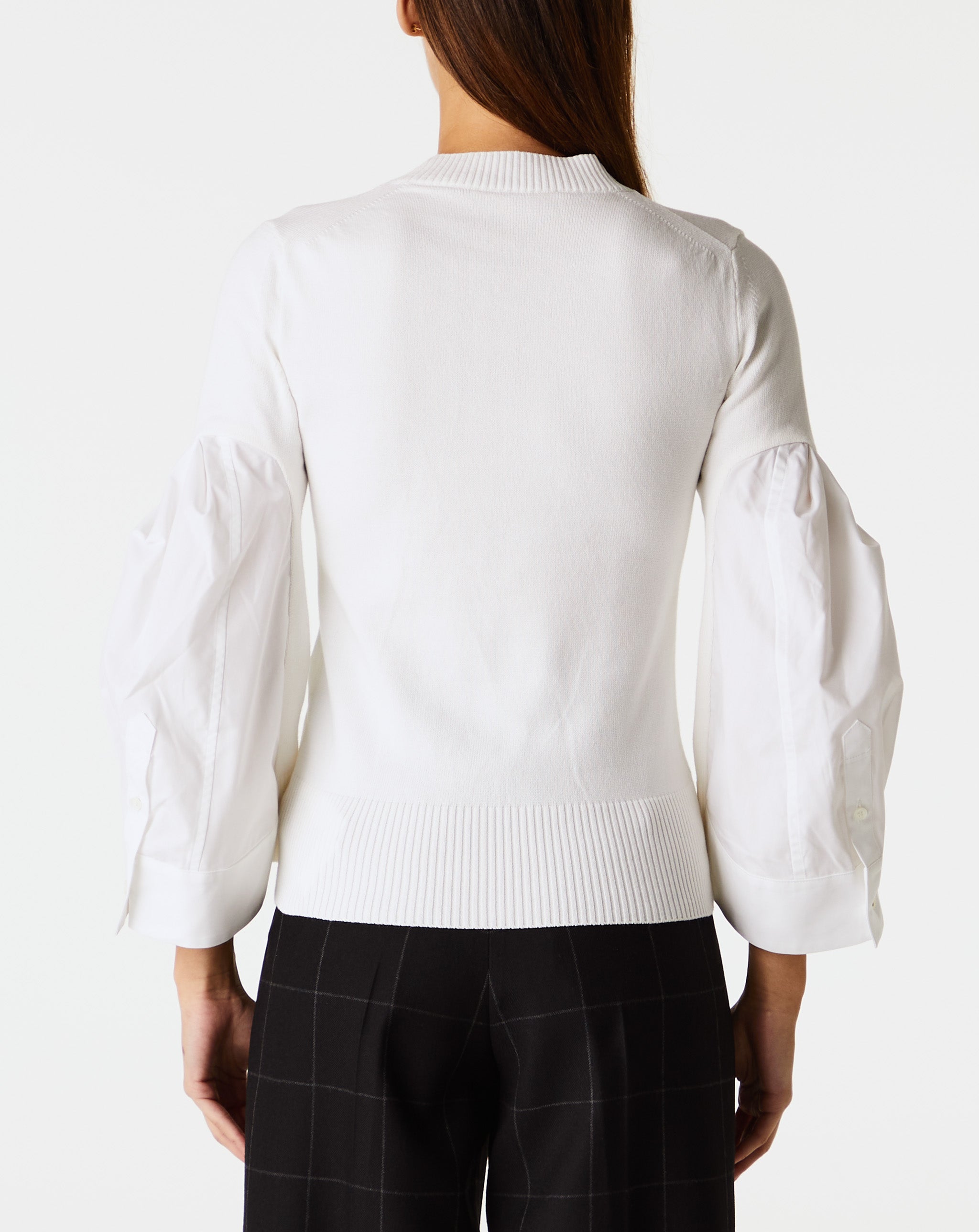 Poplin Knit Pullover