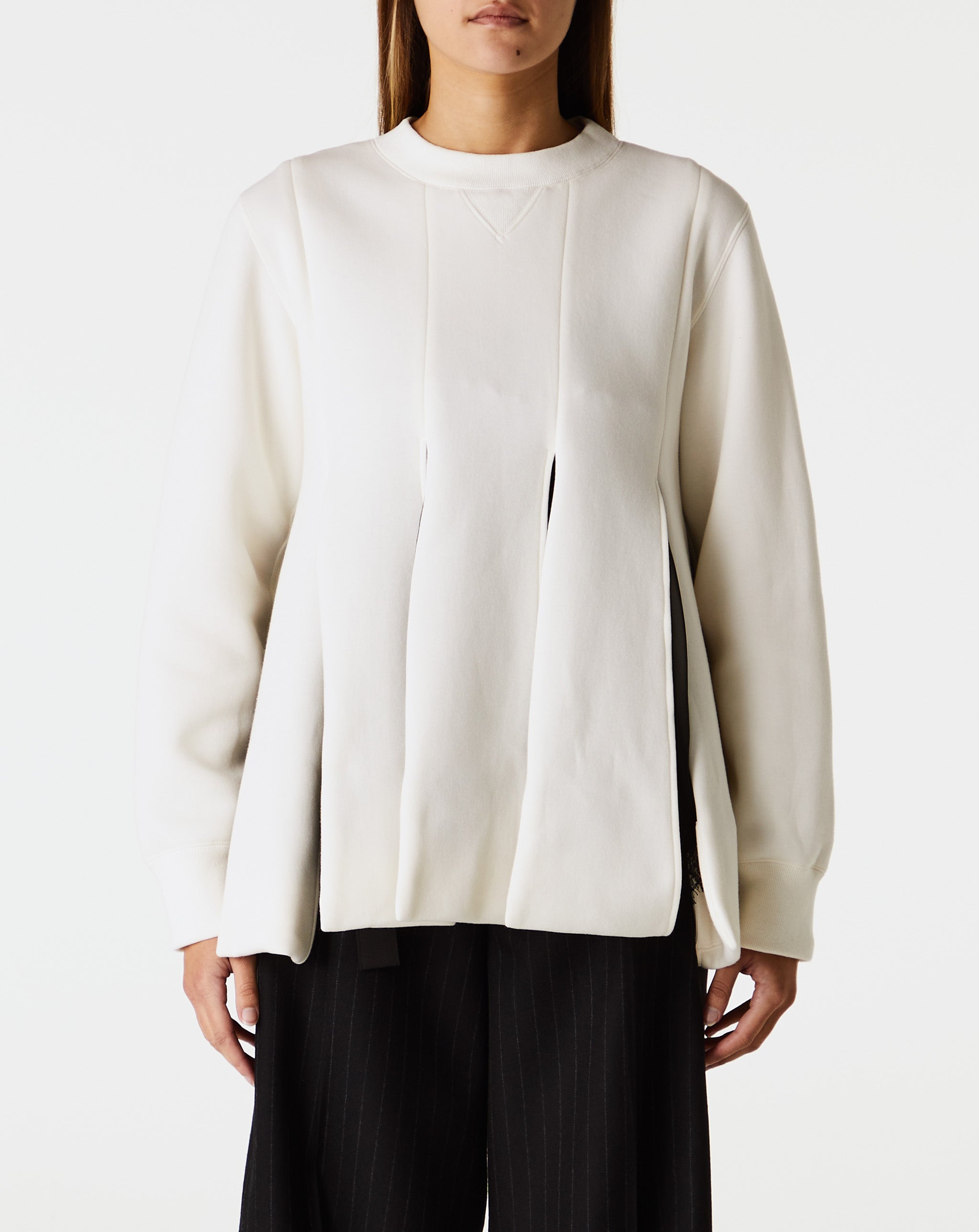 Chiffon Mix Sponge Sweat Pullover