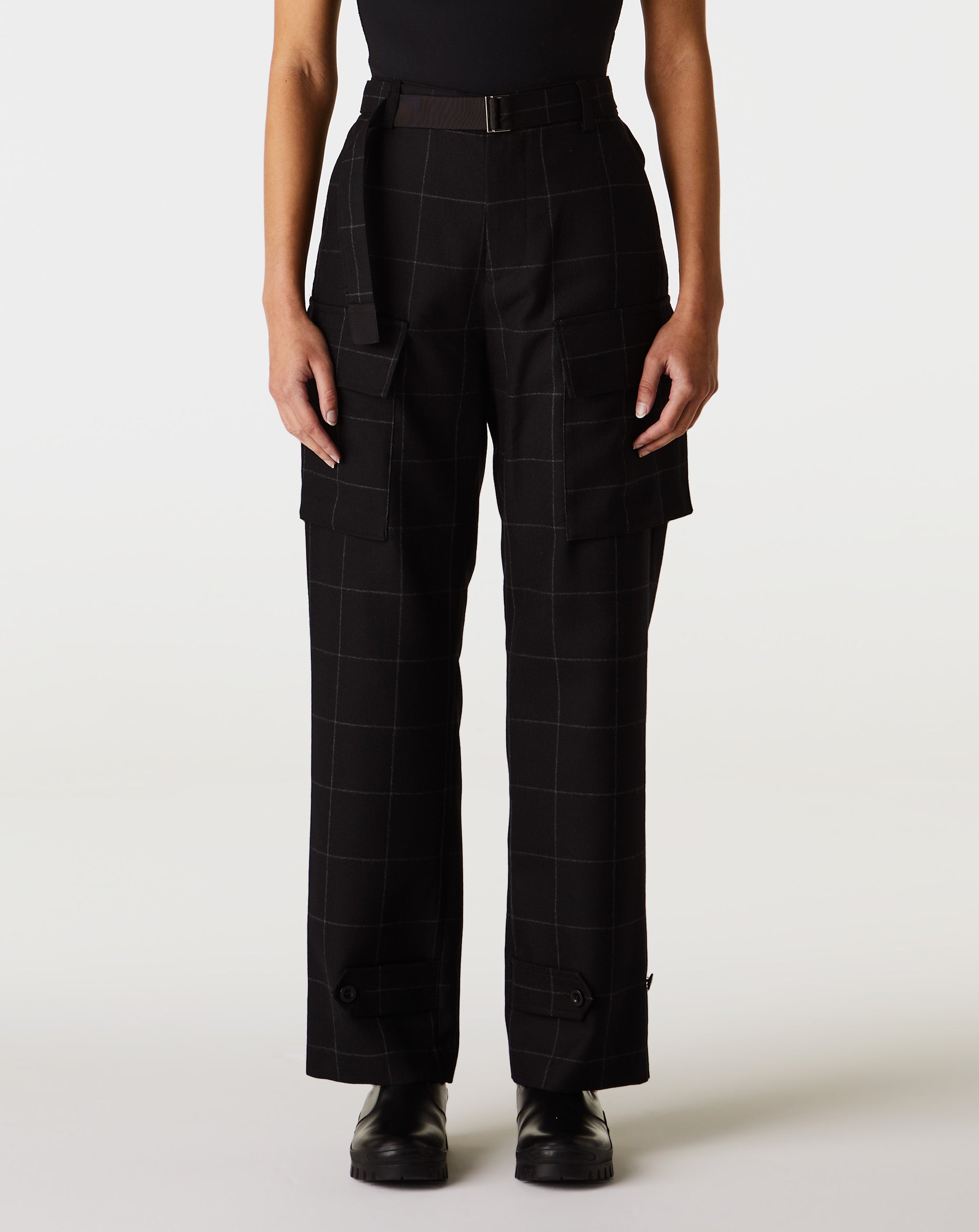 Windowpane Pants