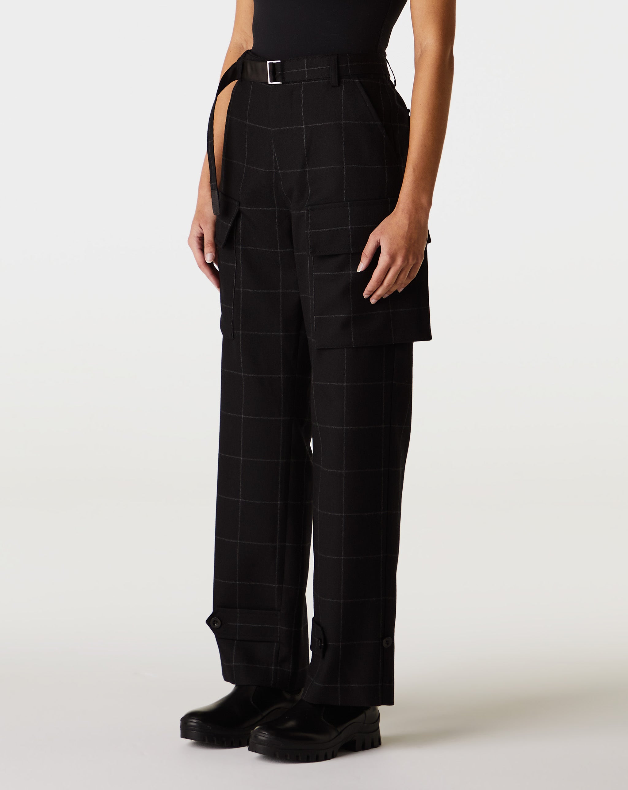 Windowpane Pants