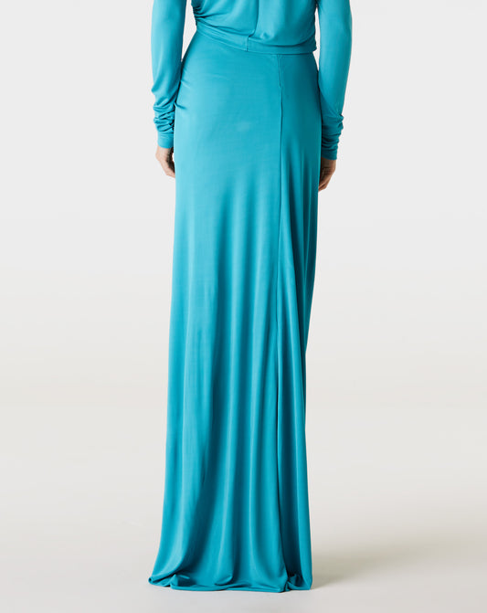 Bezel Quartz Ruched Skirt