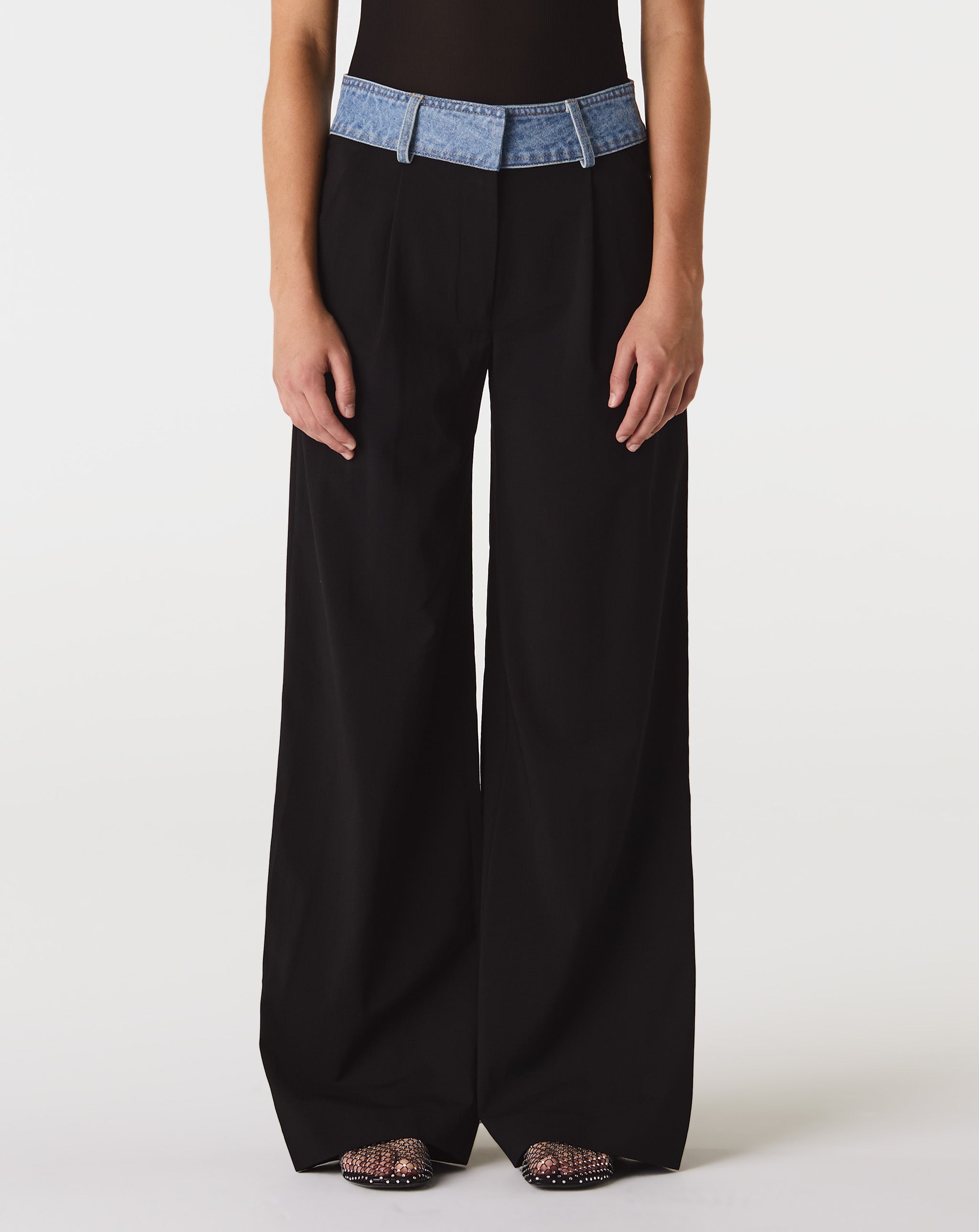 Deconstruct Denim Waisted Trouser