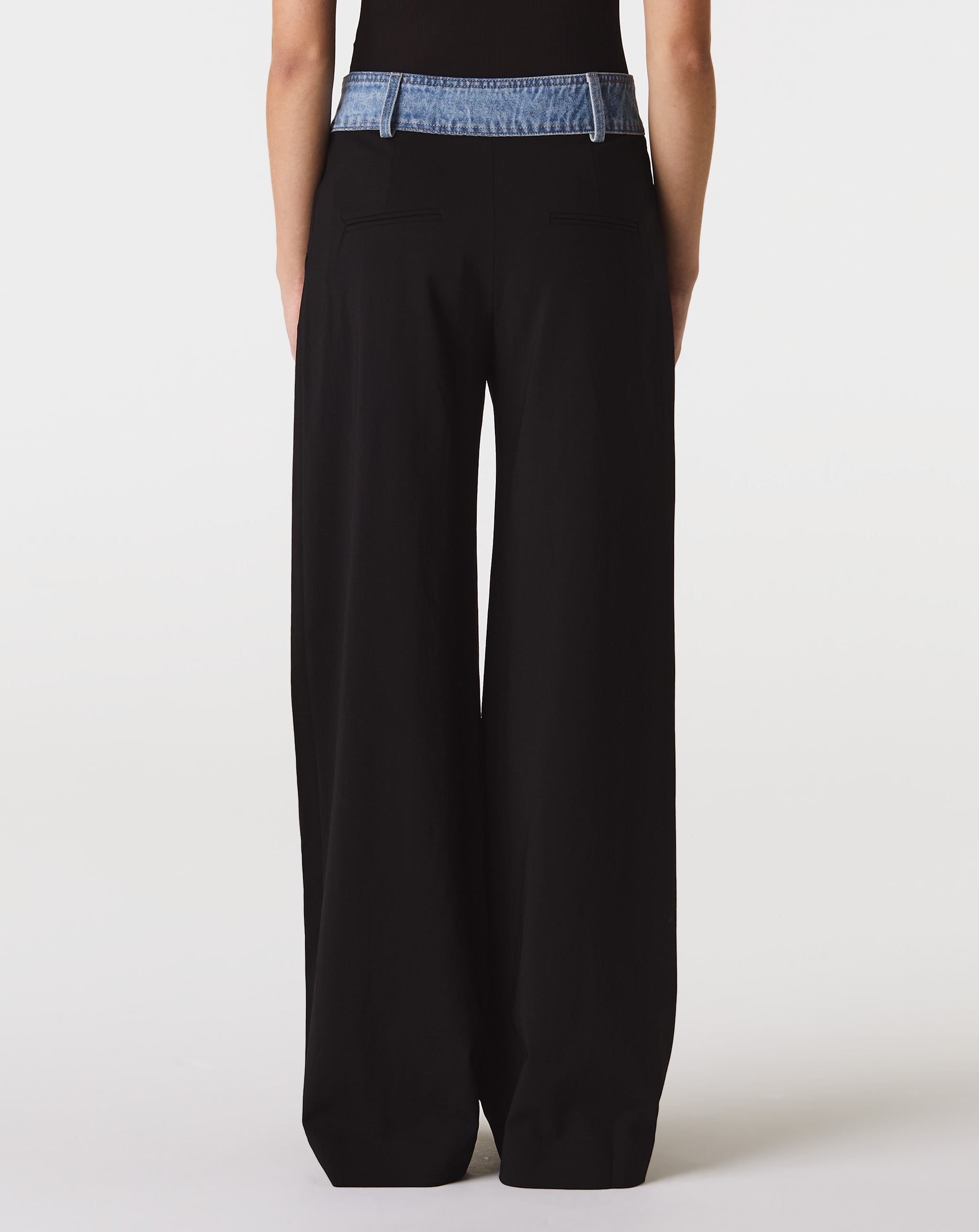 Deconstruct Denim Waisted Trouser