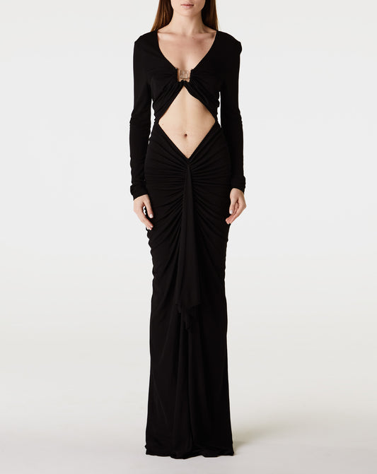 Bezel Quartz L/S Dress