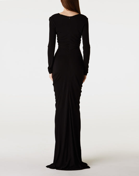 Bezel Quartz L/S Dress