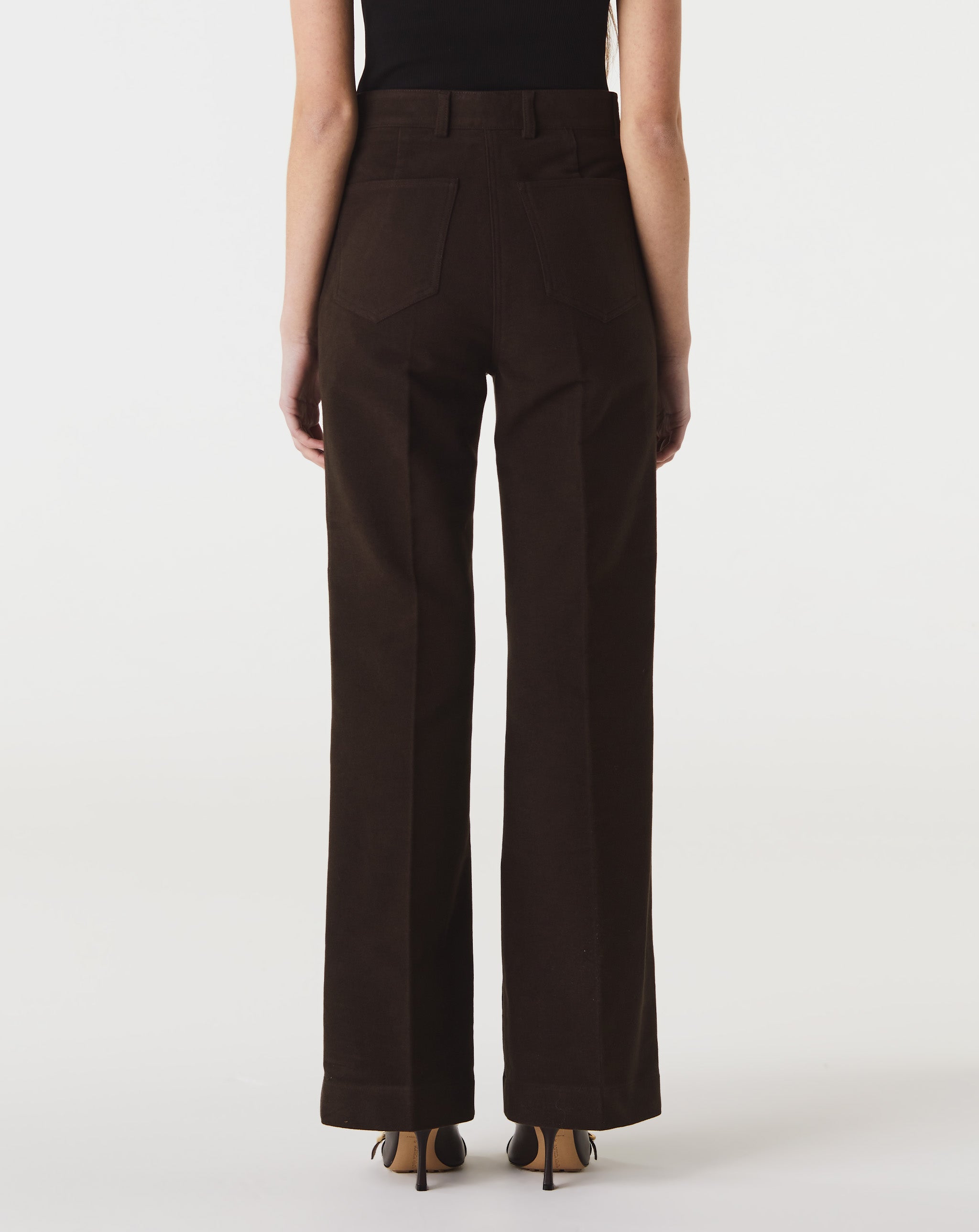 Flared Moleskin Trousers