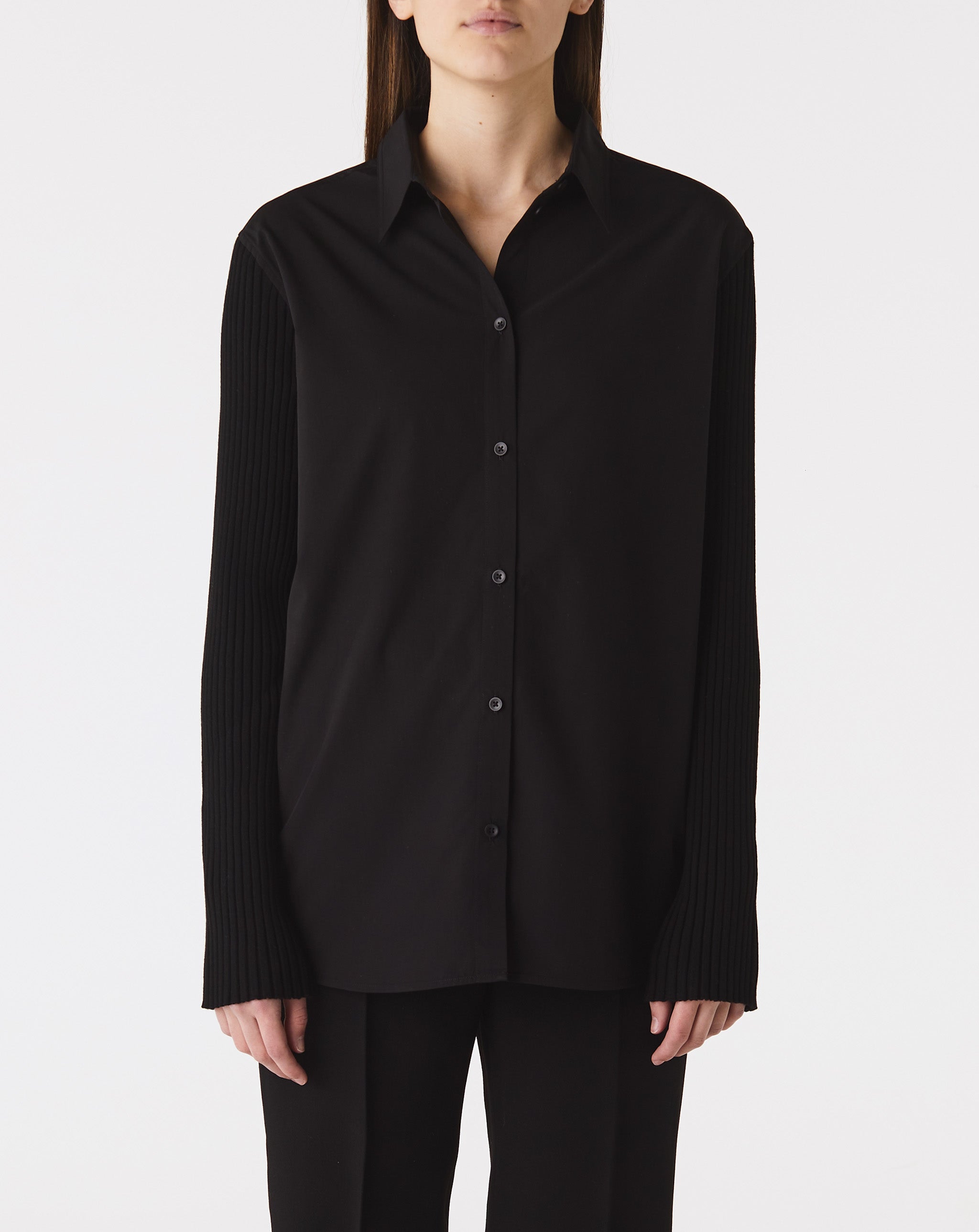 Bi-Material Shirt