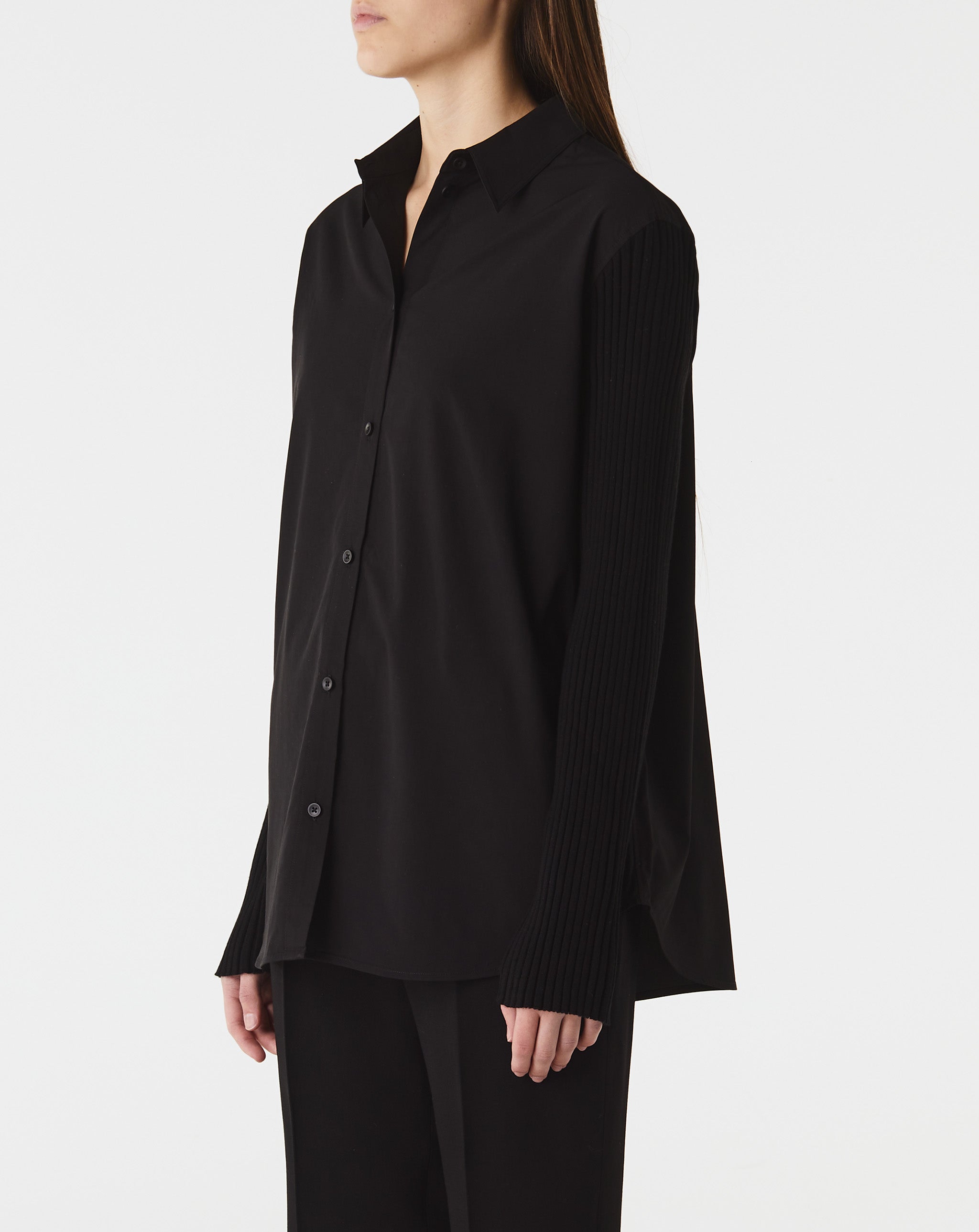 Bi-Material Shirt