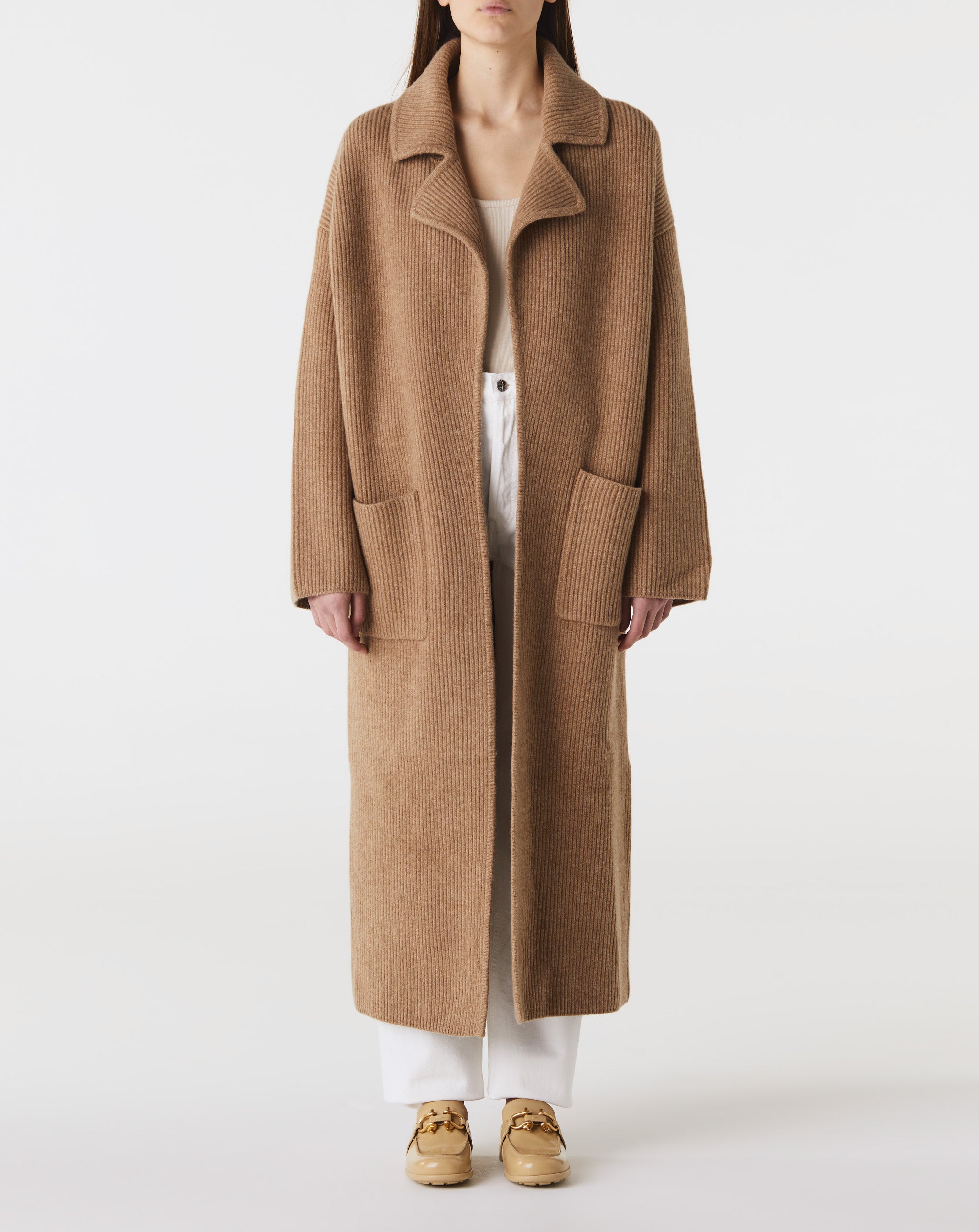 Rib Knit Cardi Coat