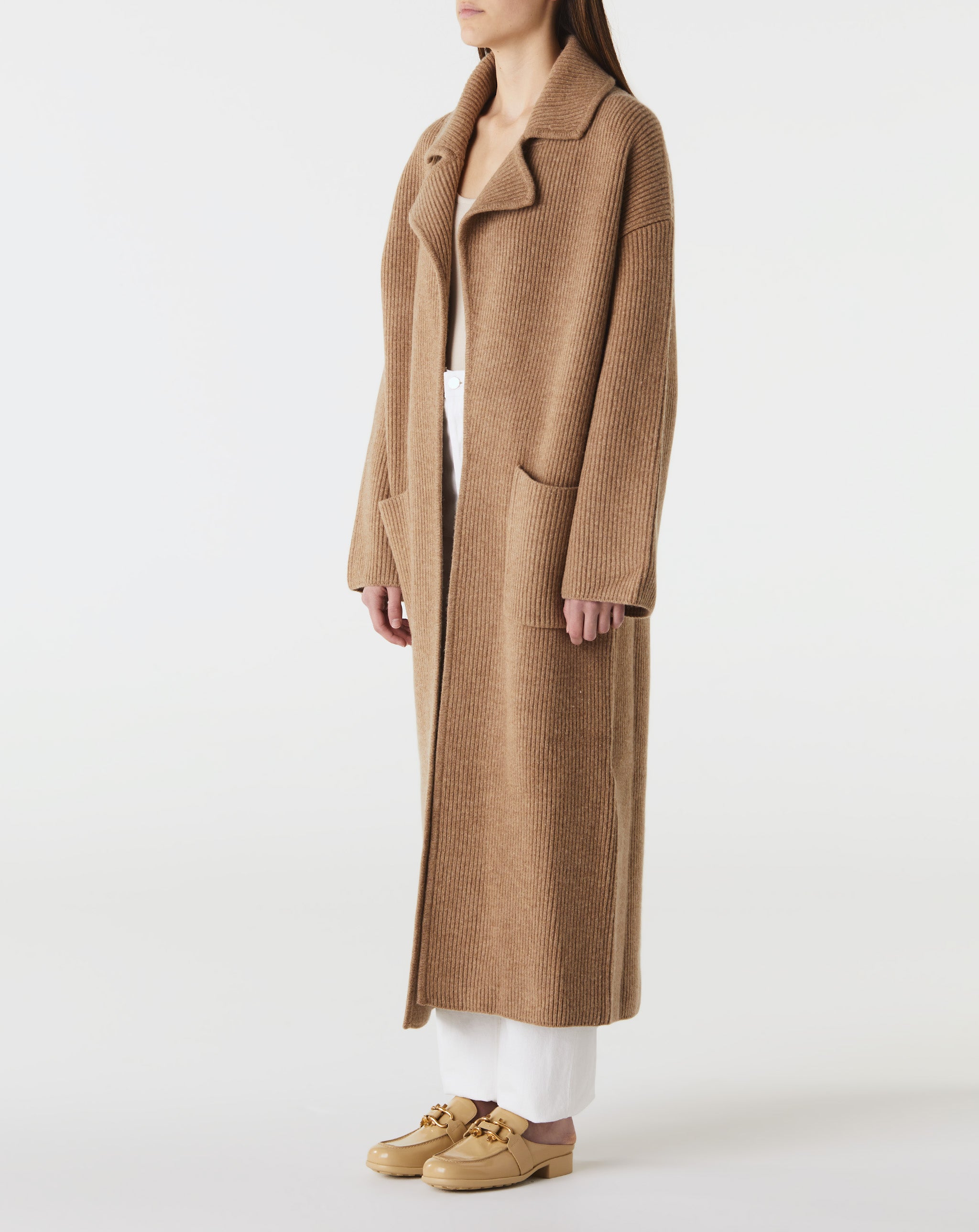 Rib Knit Cardi Coat