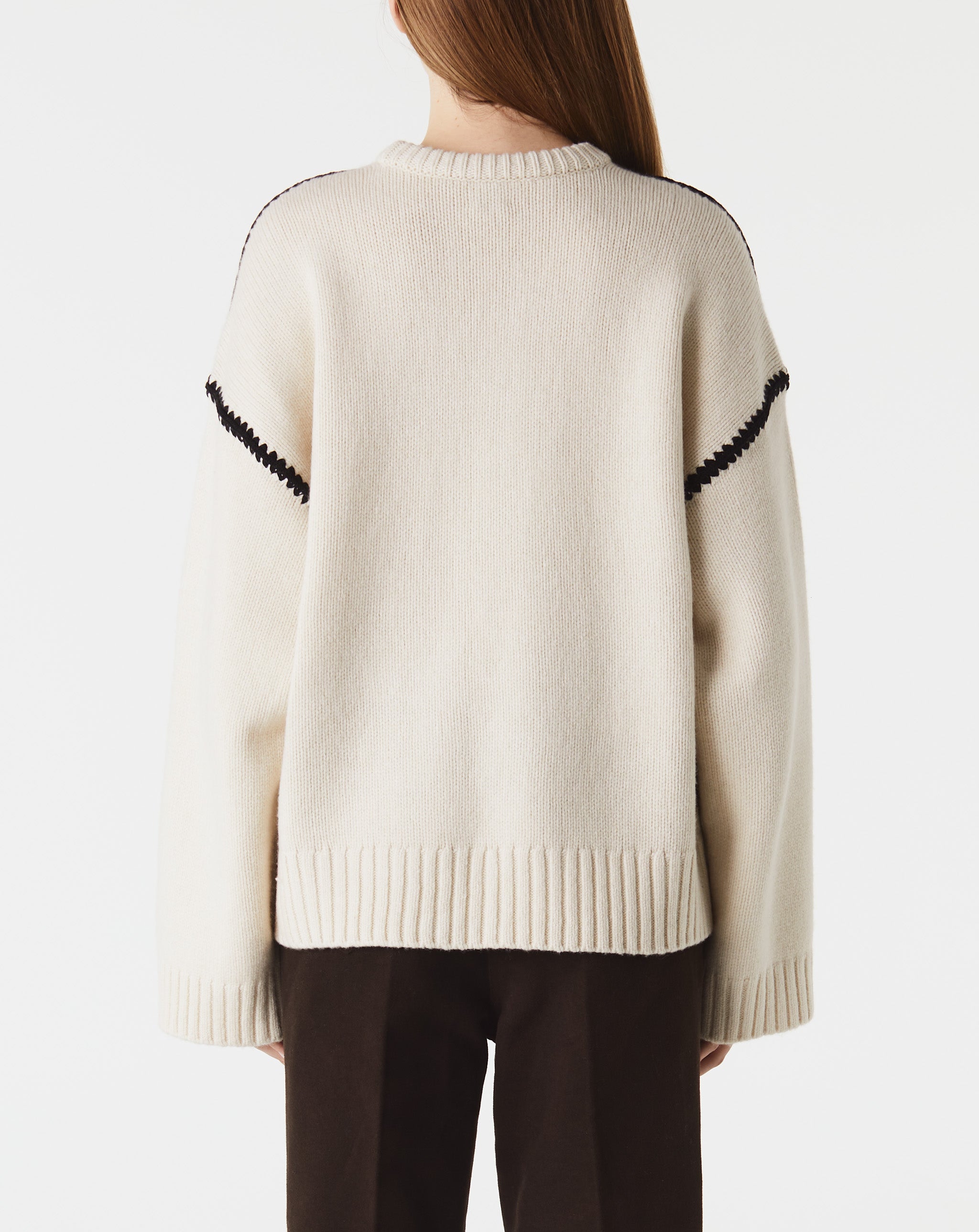 Embroidered Cashmere Knit