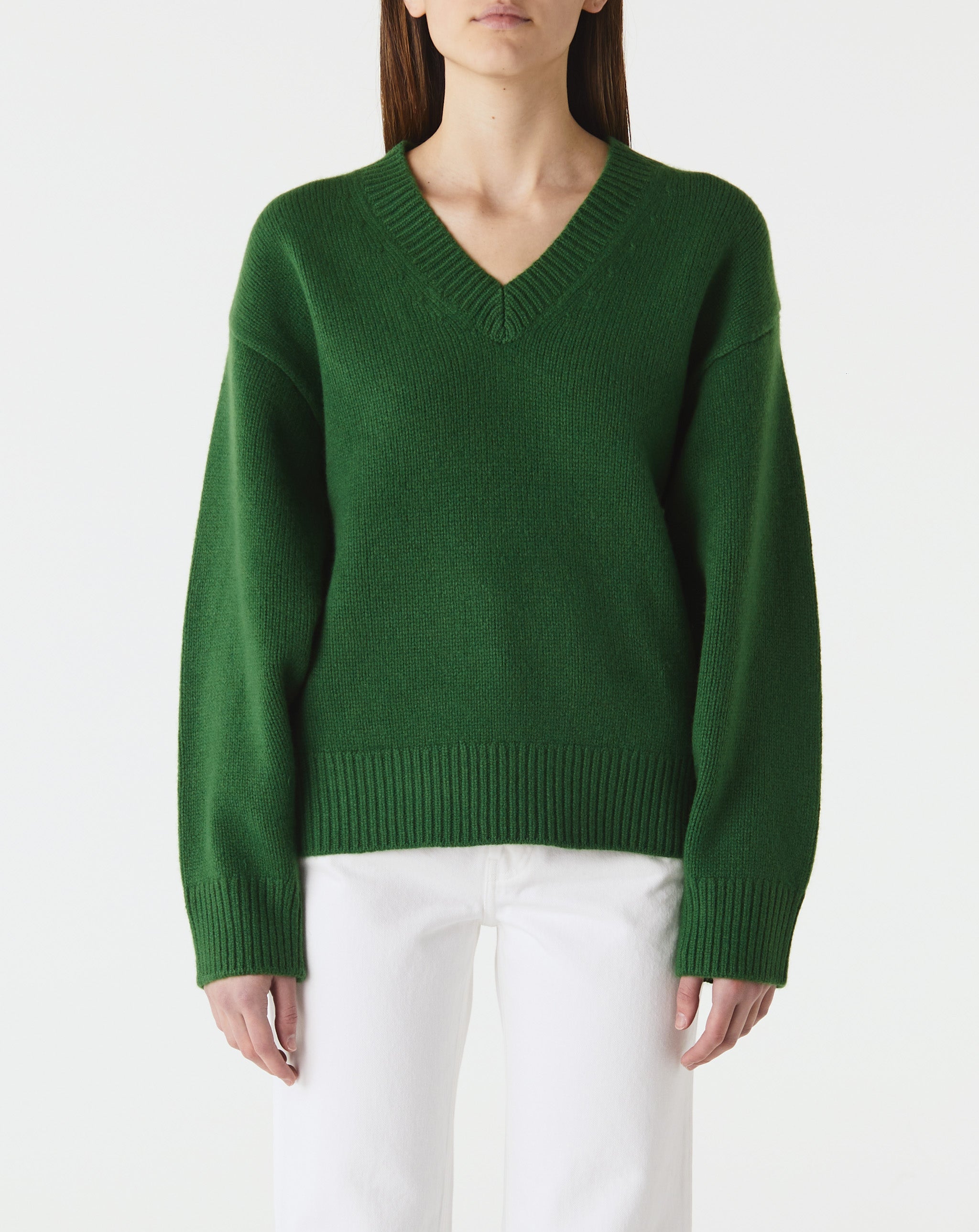 V-Neck Wool Cashmere Knit