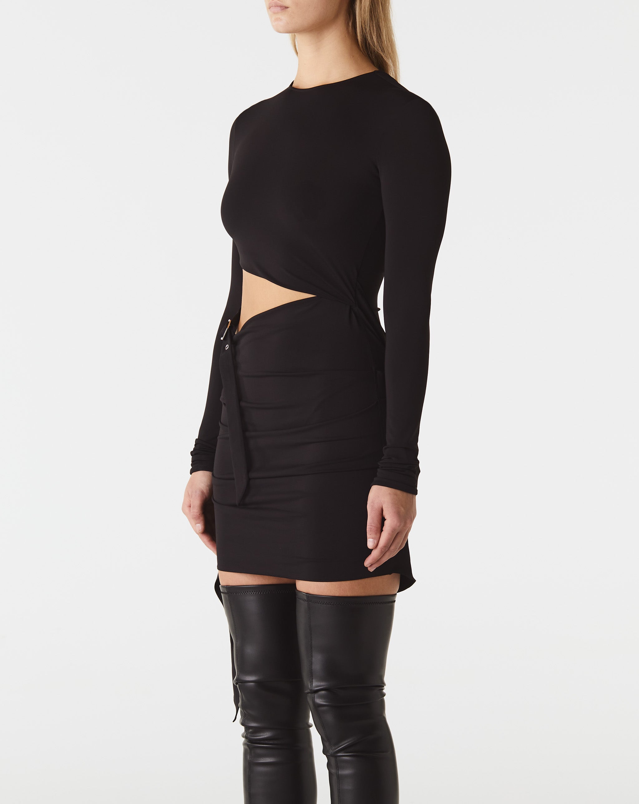 Cut-Out L/S Dress