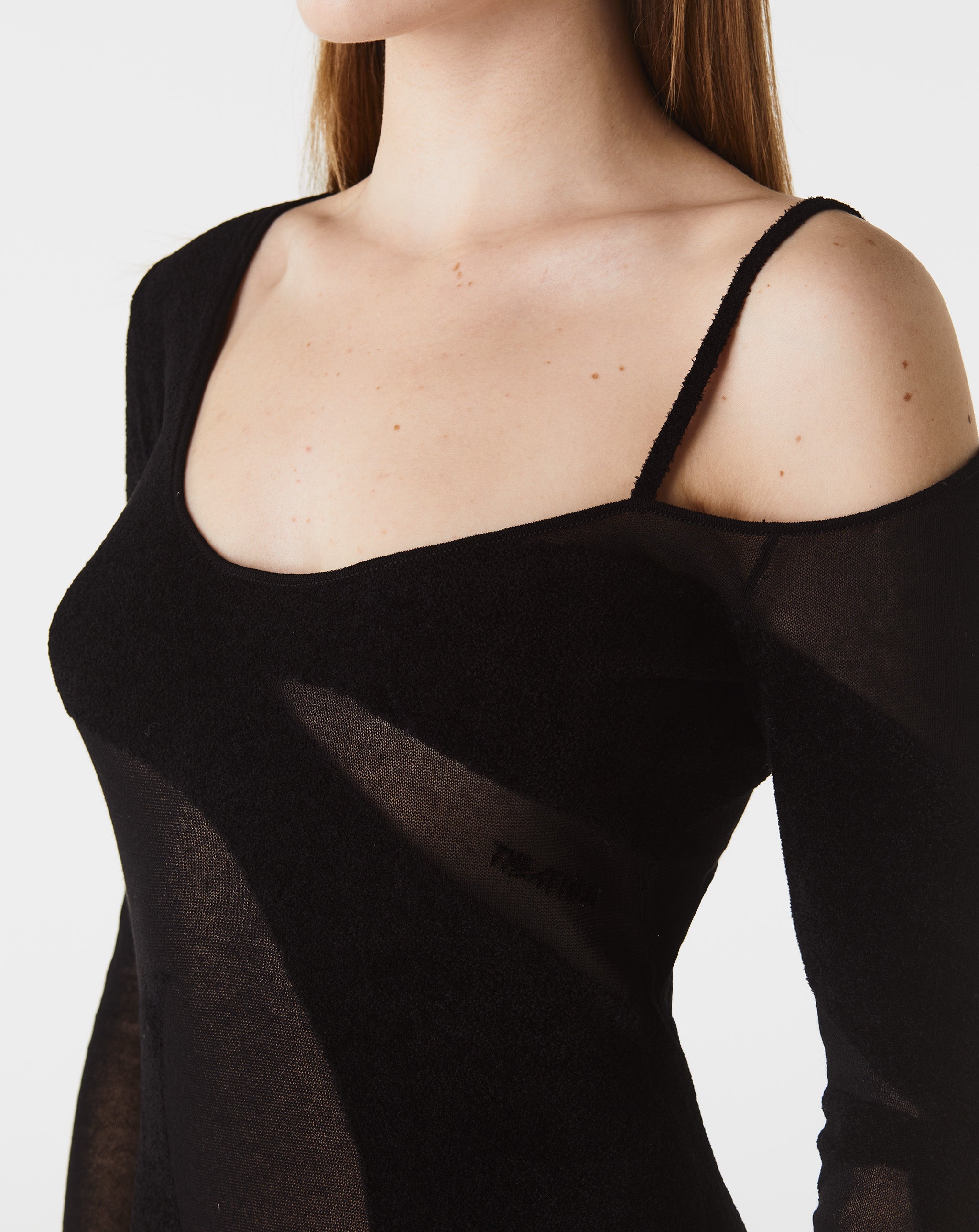 L/S Sheer Mini Dress