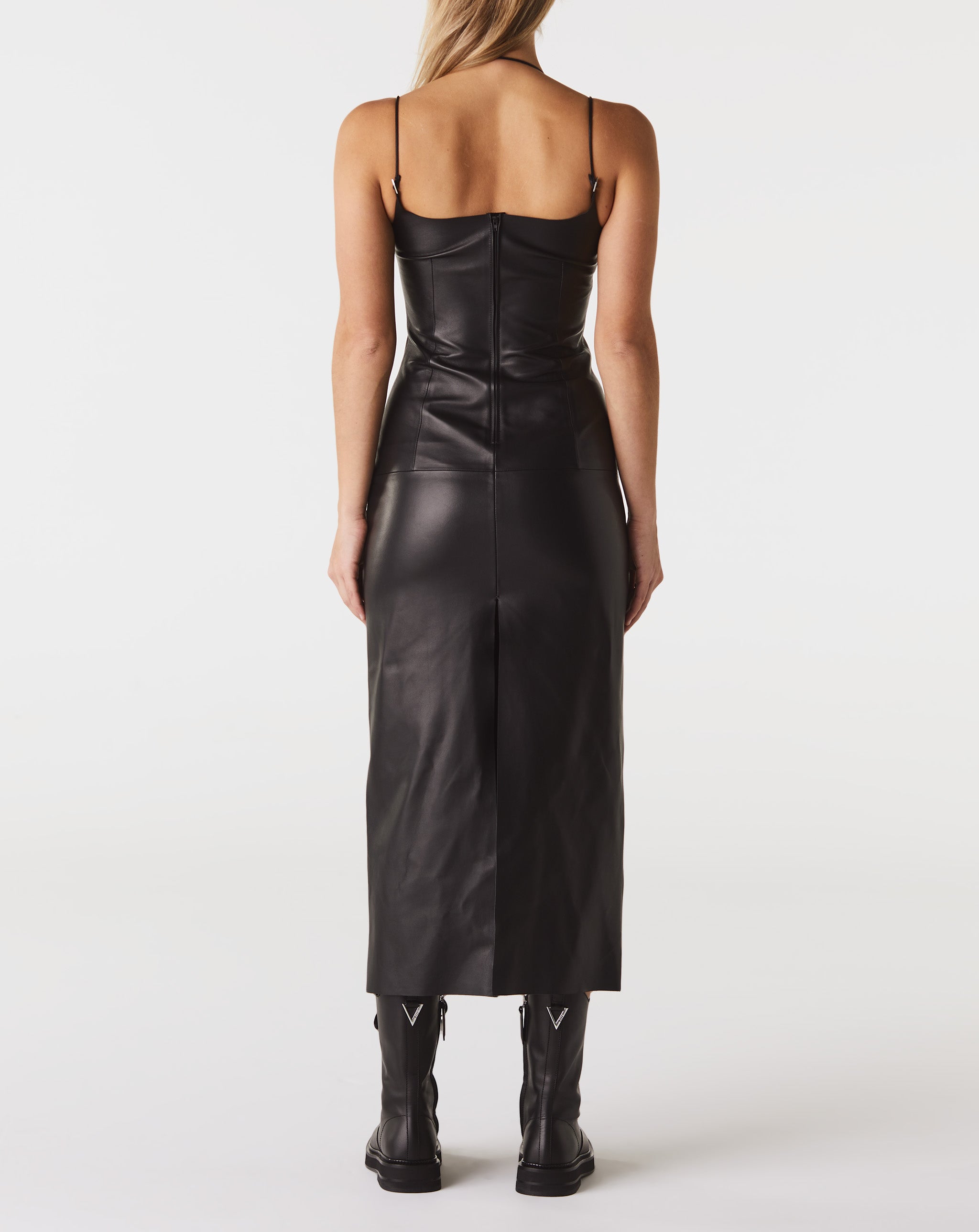 Leather Slip Dress