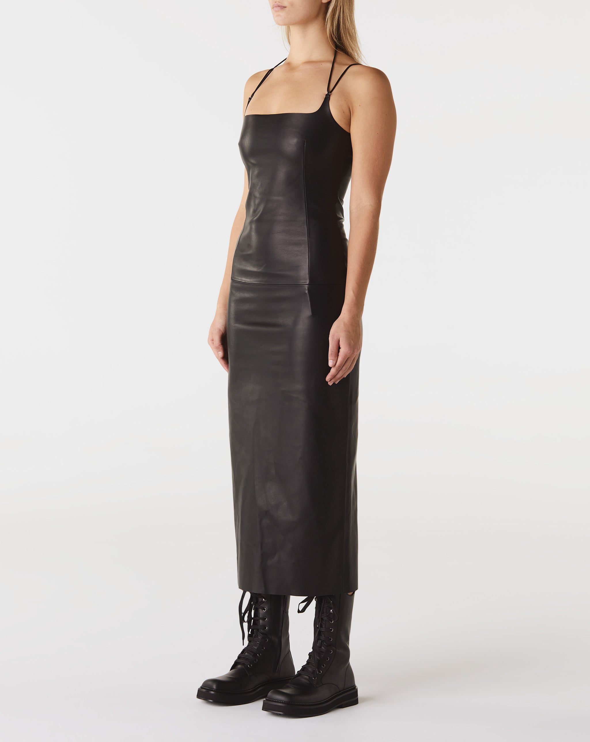 Leather Slip Dress