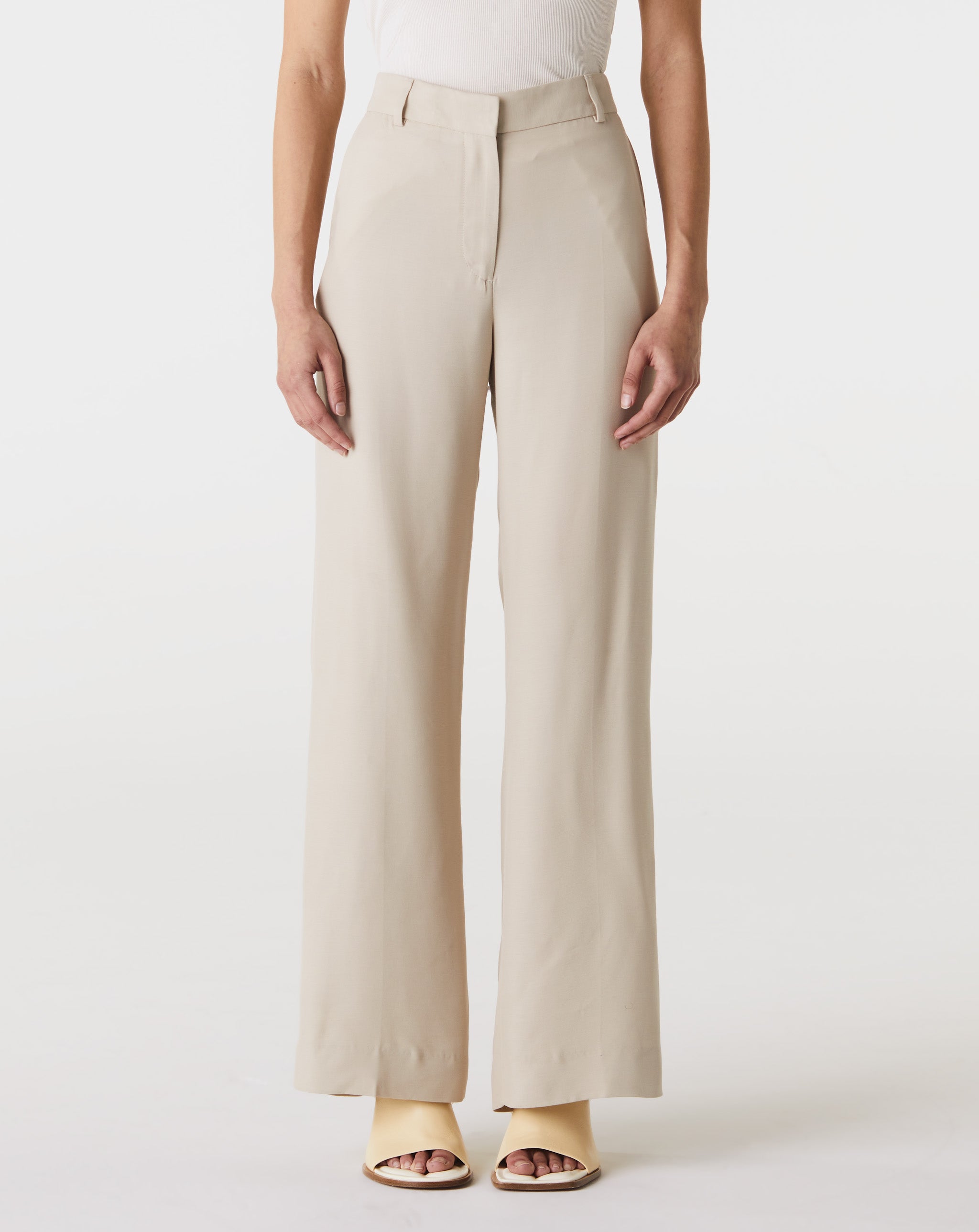Relaxed Straight Trousers