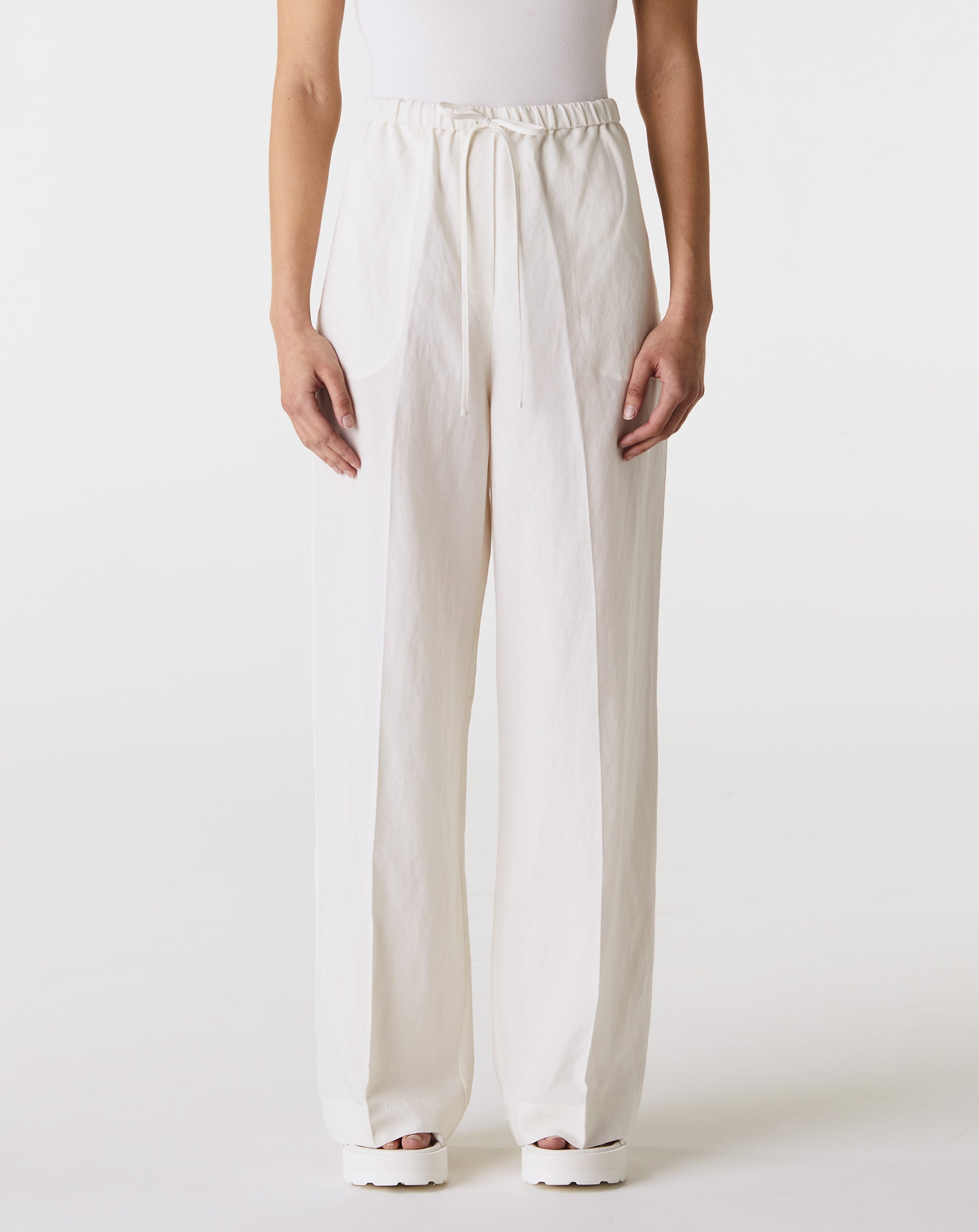 Fluid Drawstring Trousers