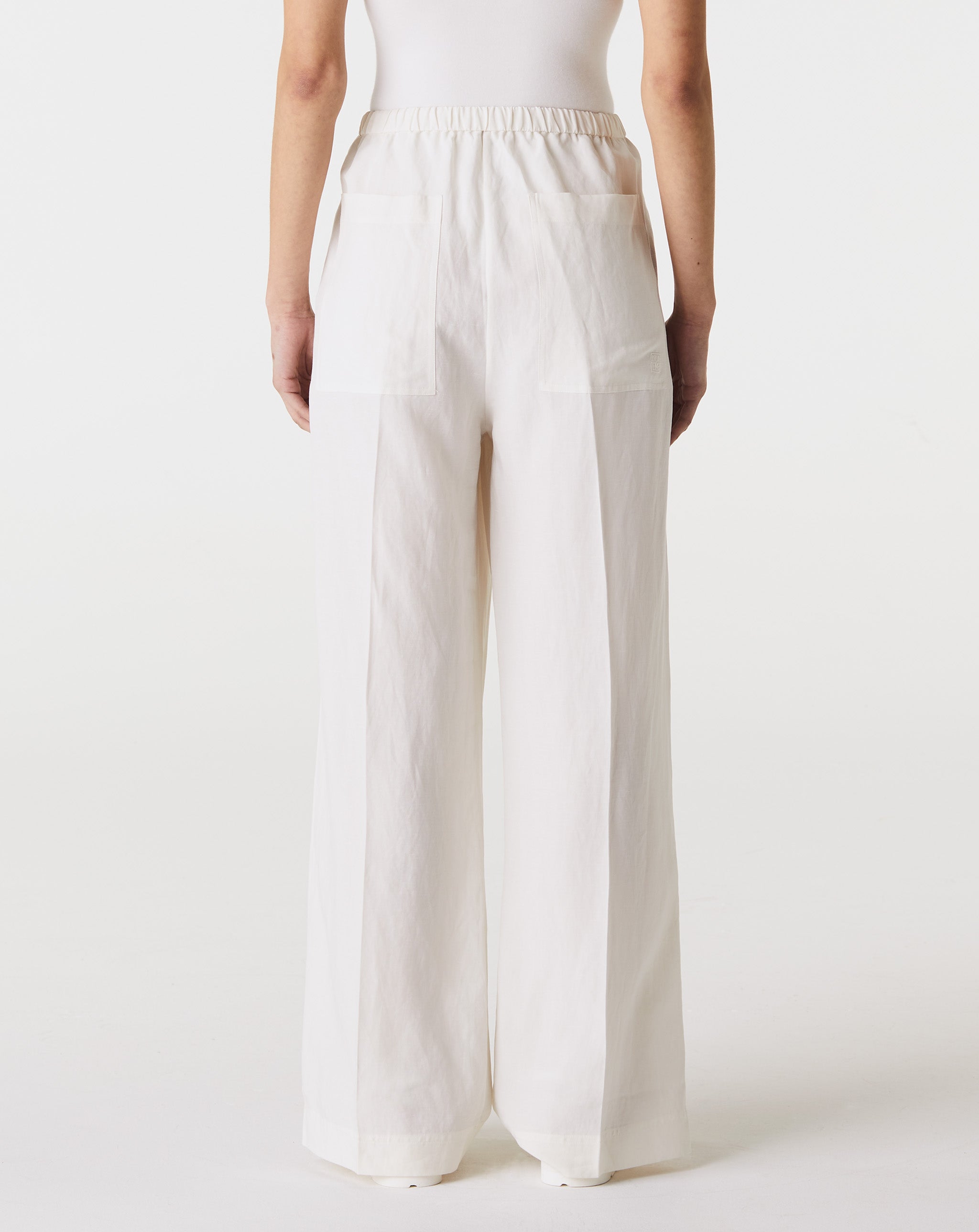 Fluid Drawstring Trousers