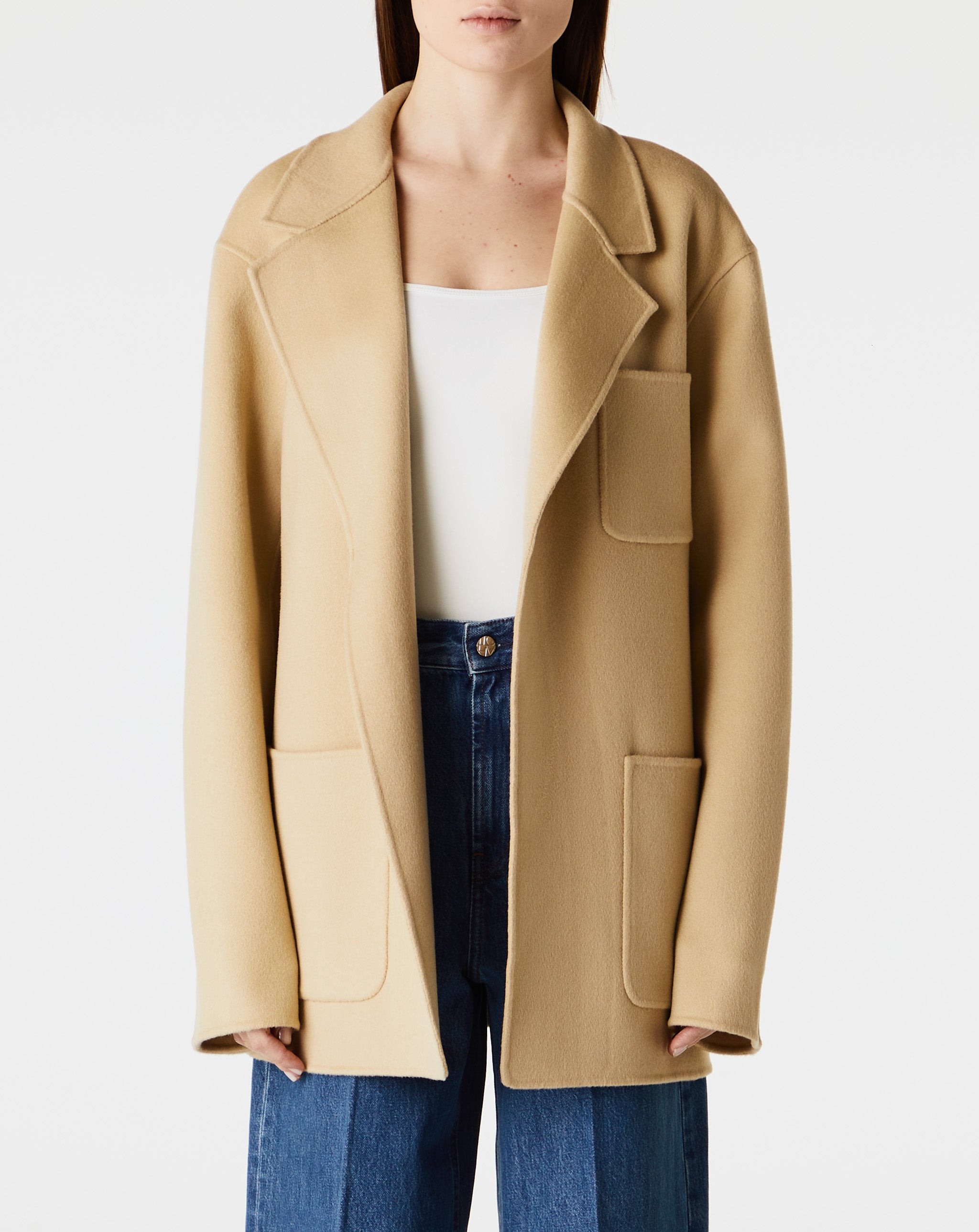 Patch Pocket Double Jacket