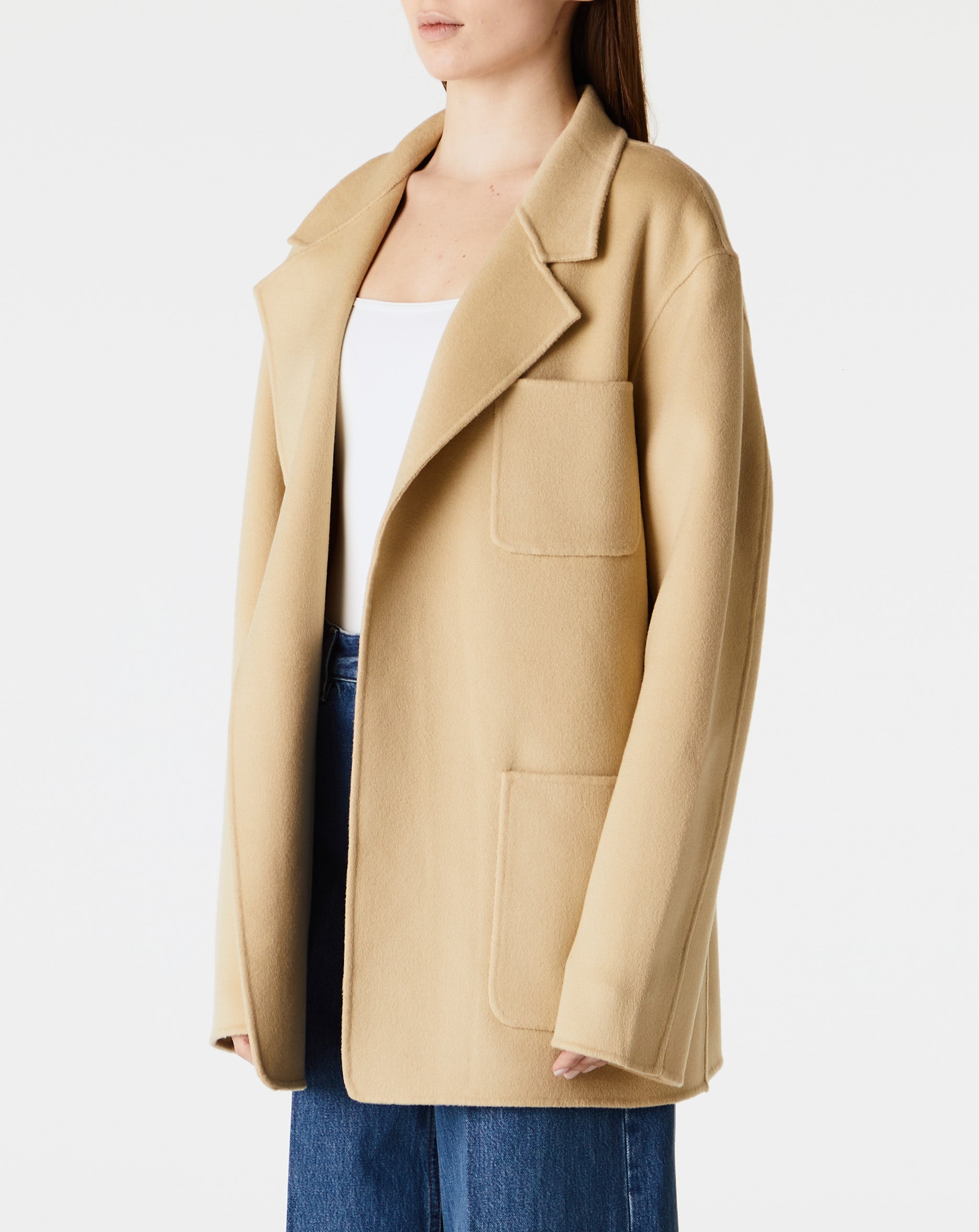 Patch Pocket Double Jacket