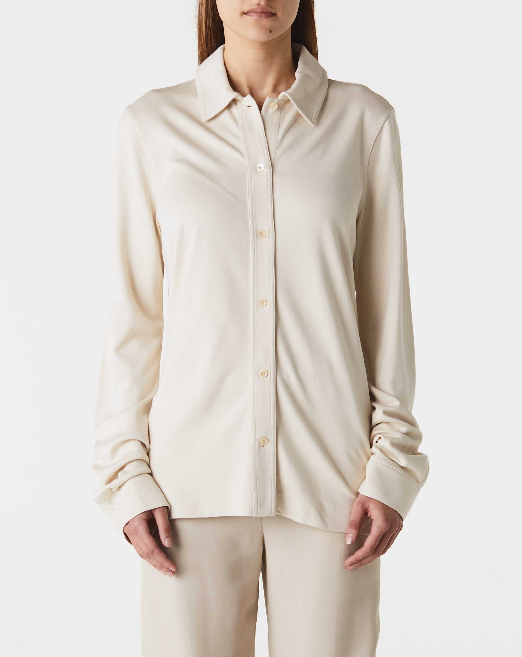 Jersey Button Shirt