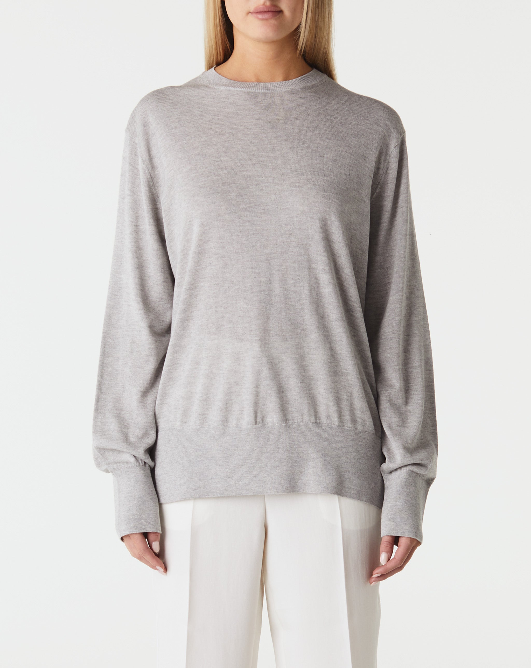 Cashmere Silk Crewneck