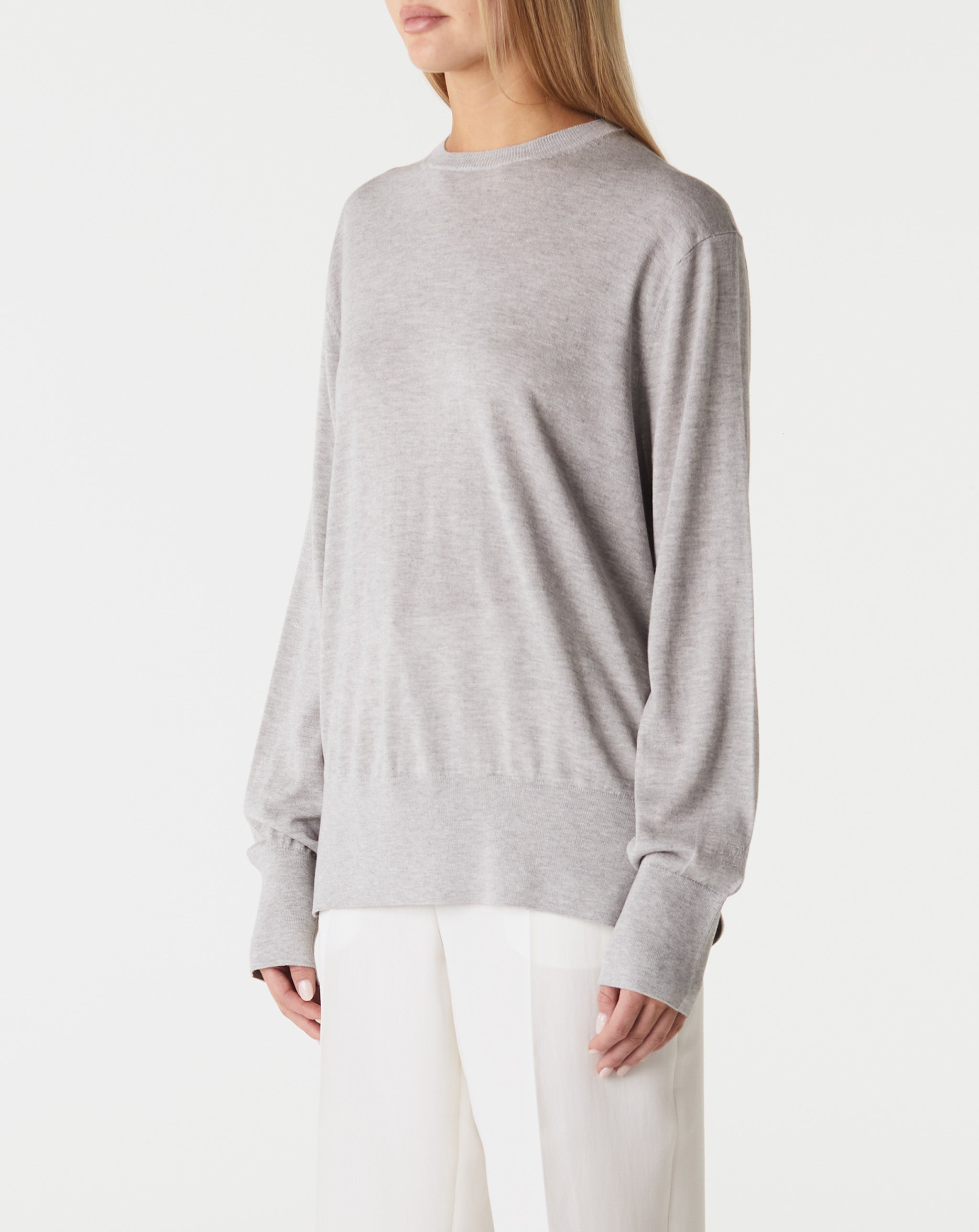 Cashmere Silk Crewneck