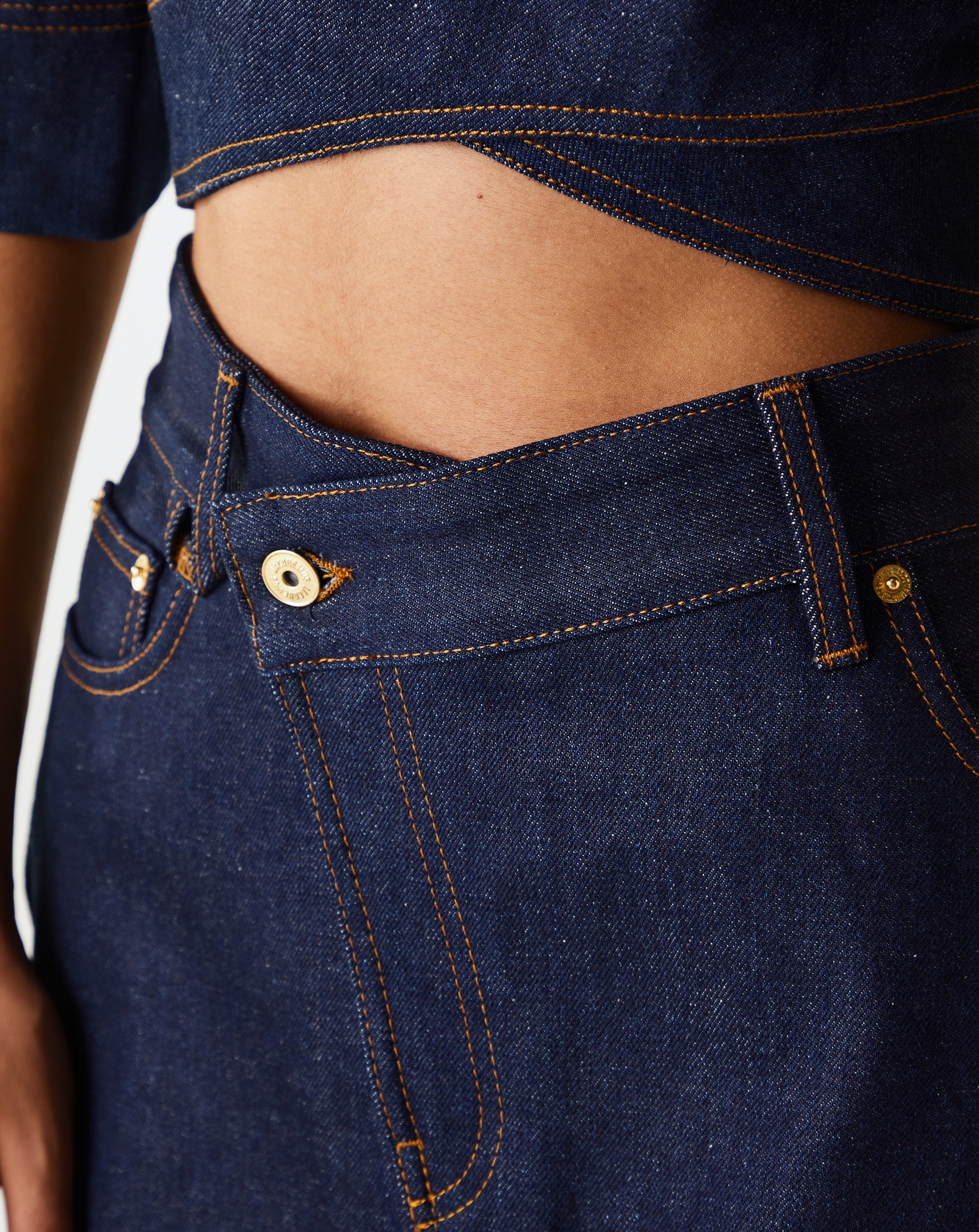 Denim Mini Skirt