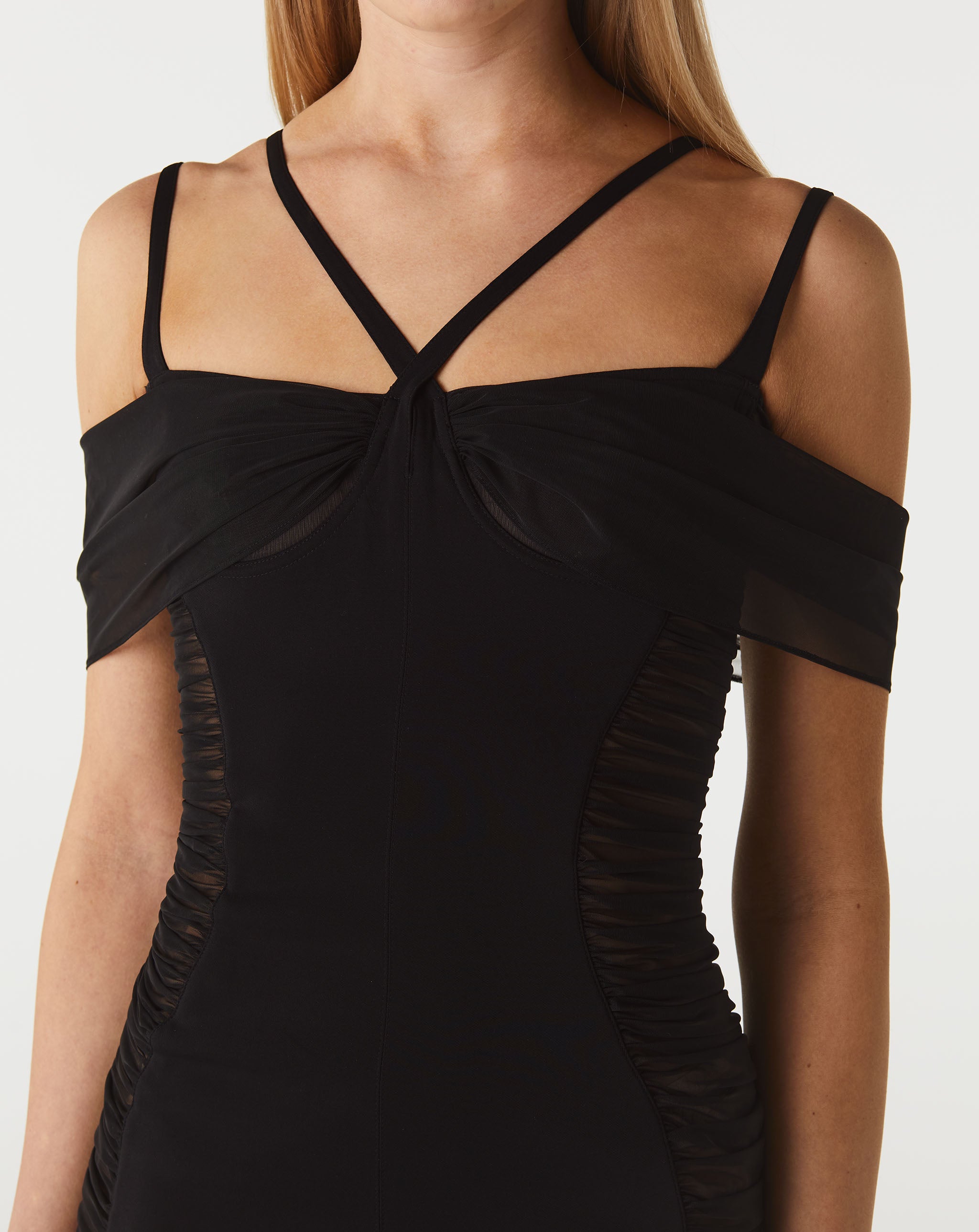 Ruched Mini Dress