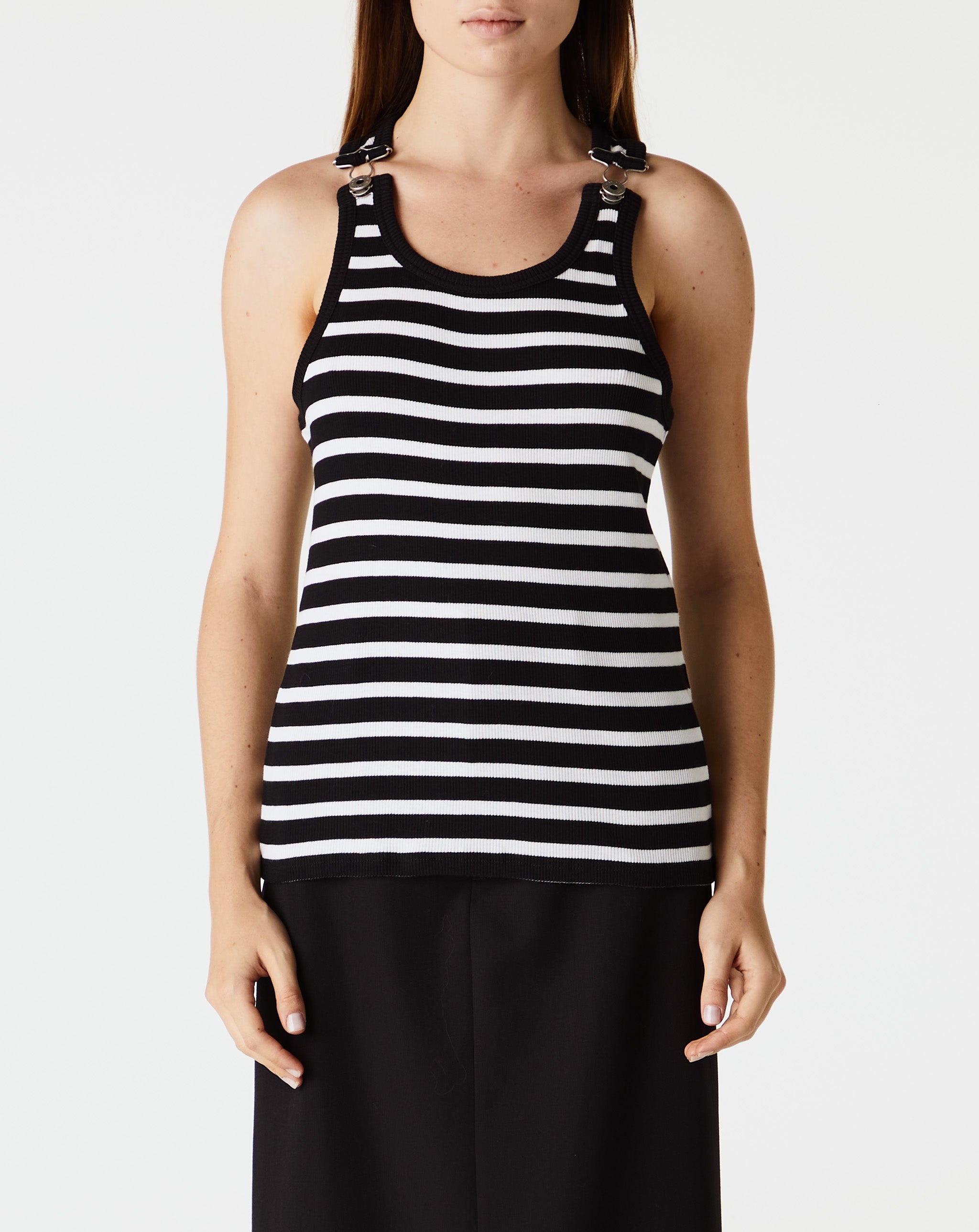 Ribbed Mariniere Tank Top