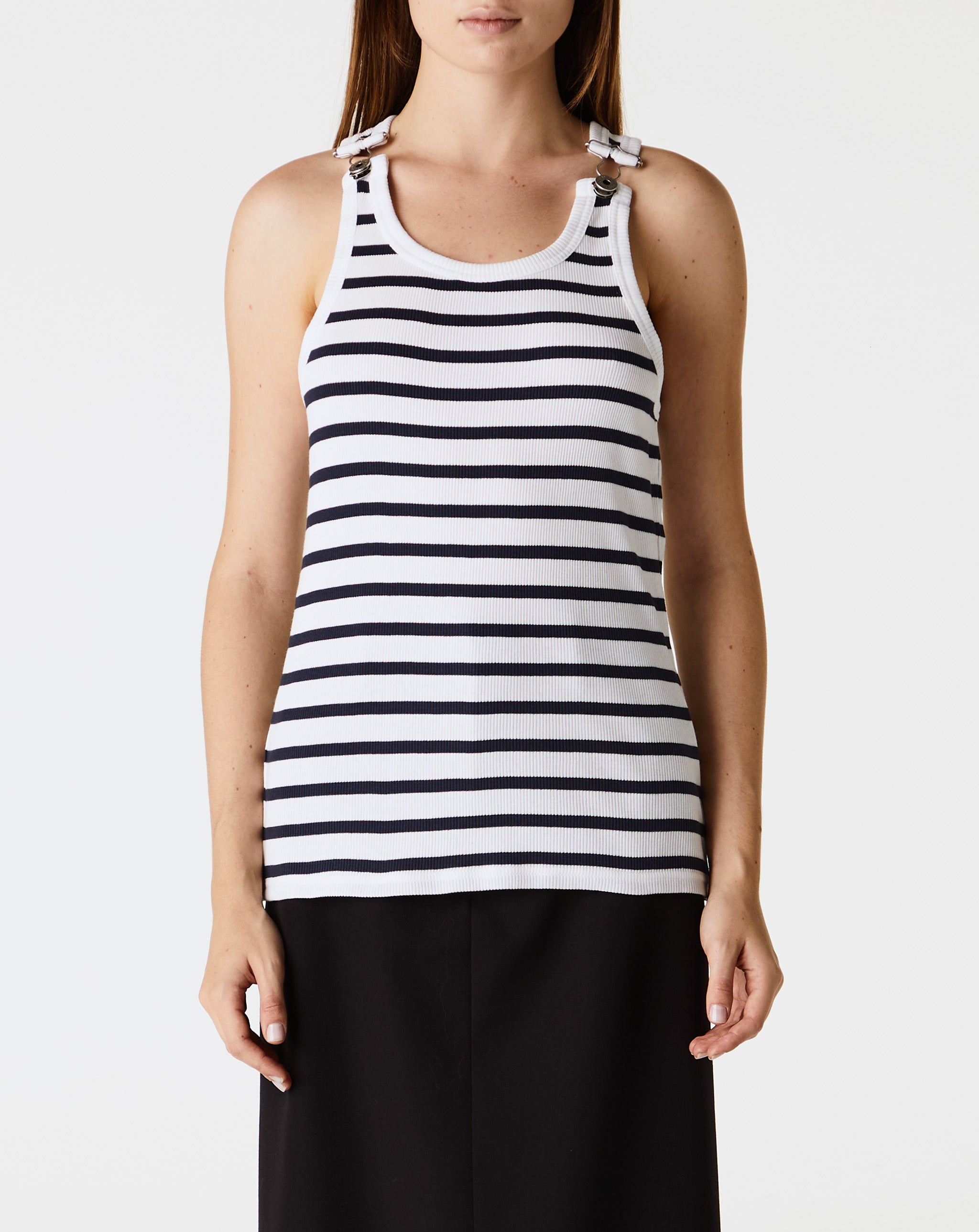 Ribbed Mariniere Tank Top
