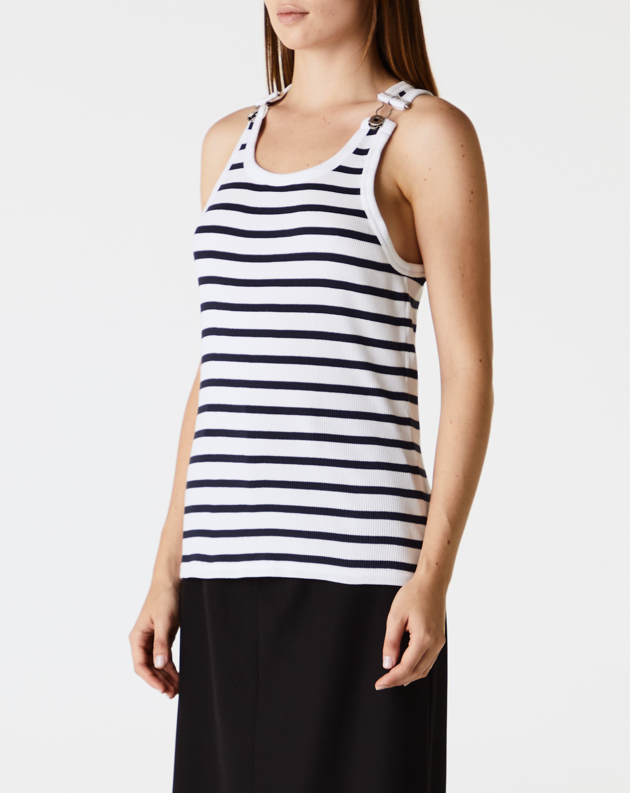 Ribbed Mariniere Tank Top