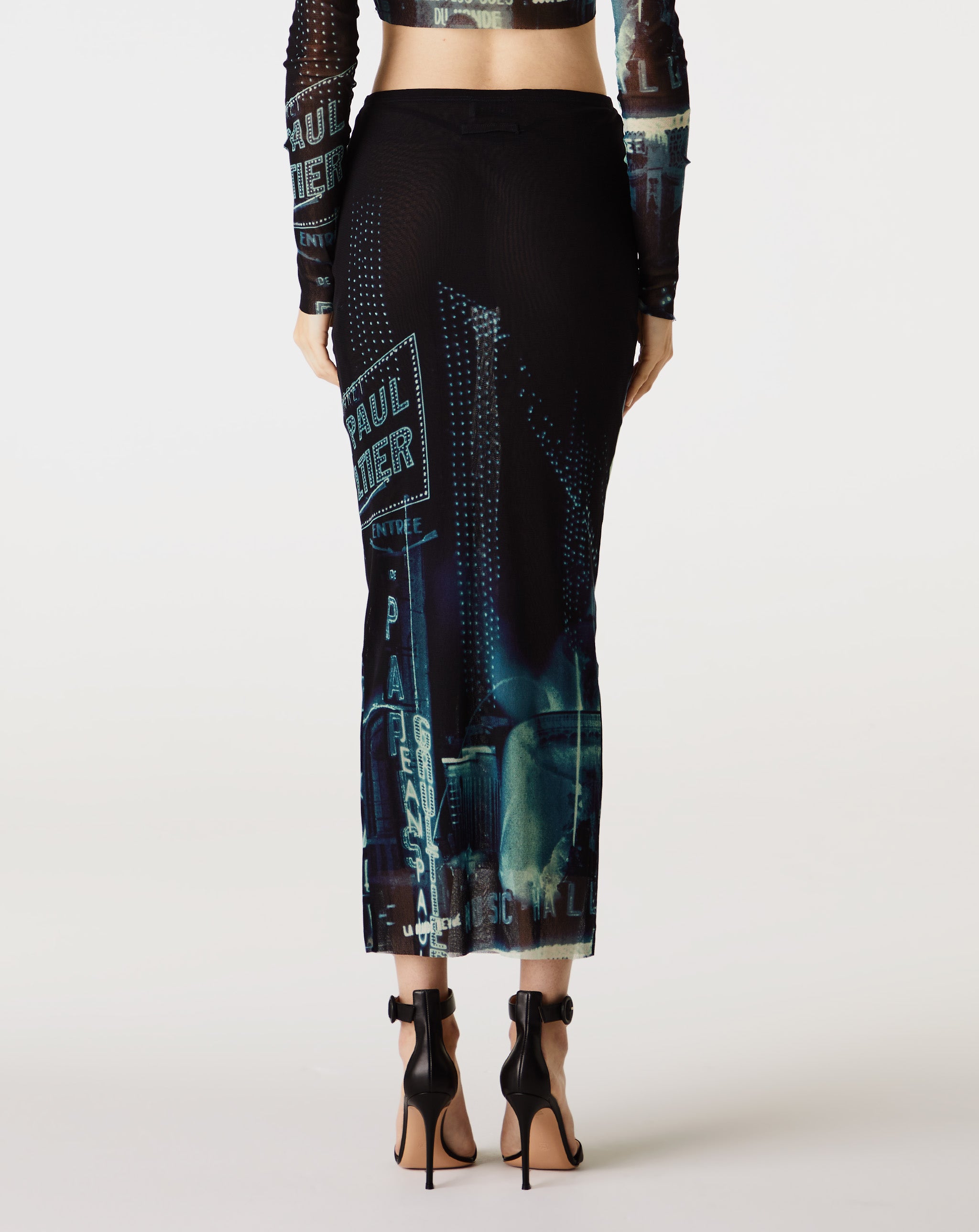 Mesh Long Skirt "Pigalle"