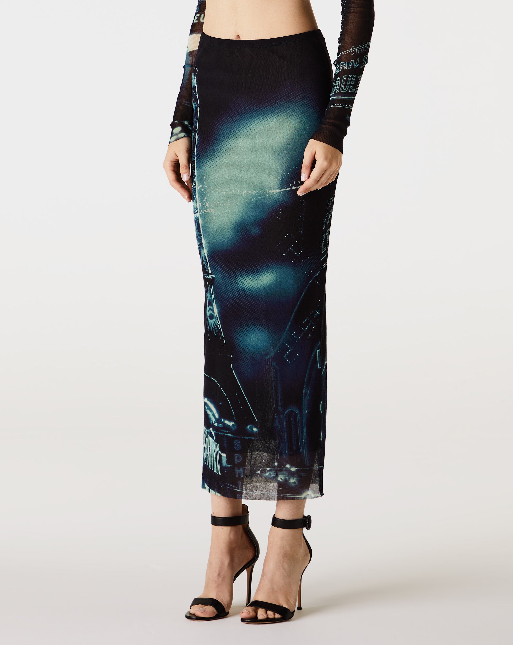 Mesh Long Skirt "Pigalle"