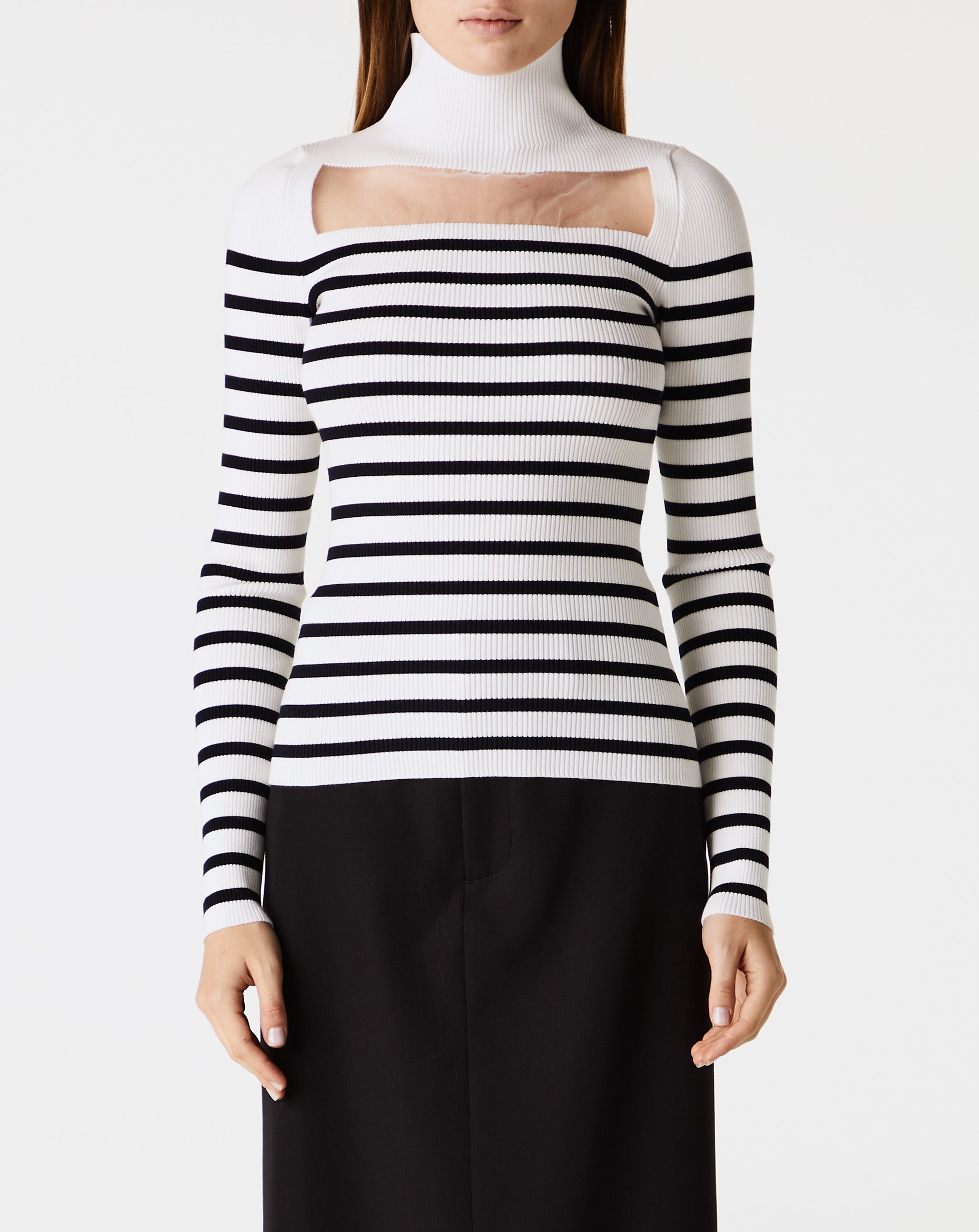 Ribbed Mariniere Pullover