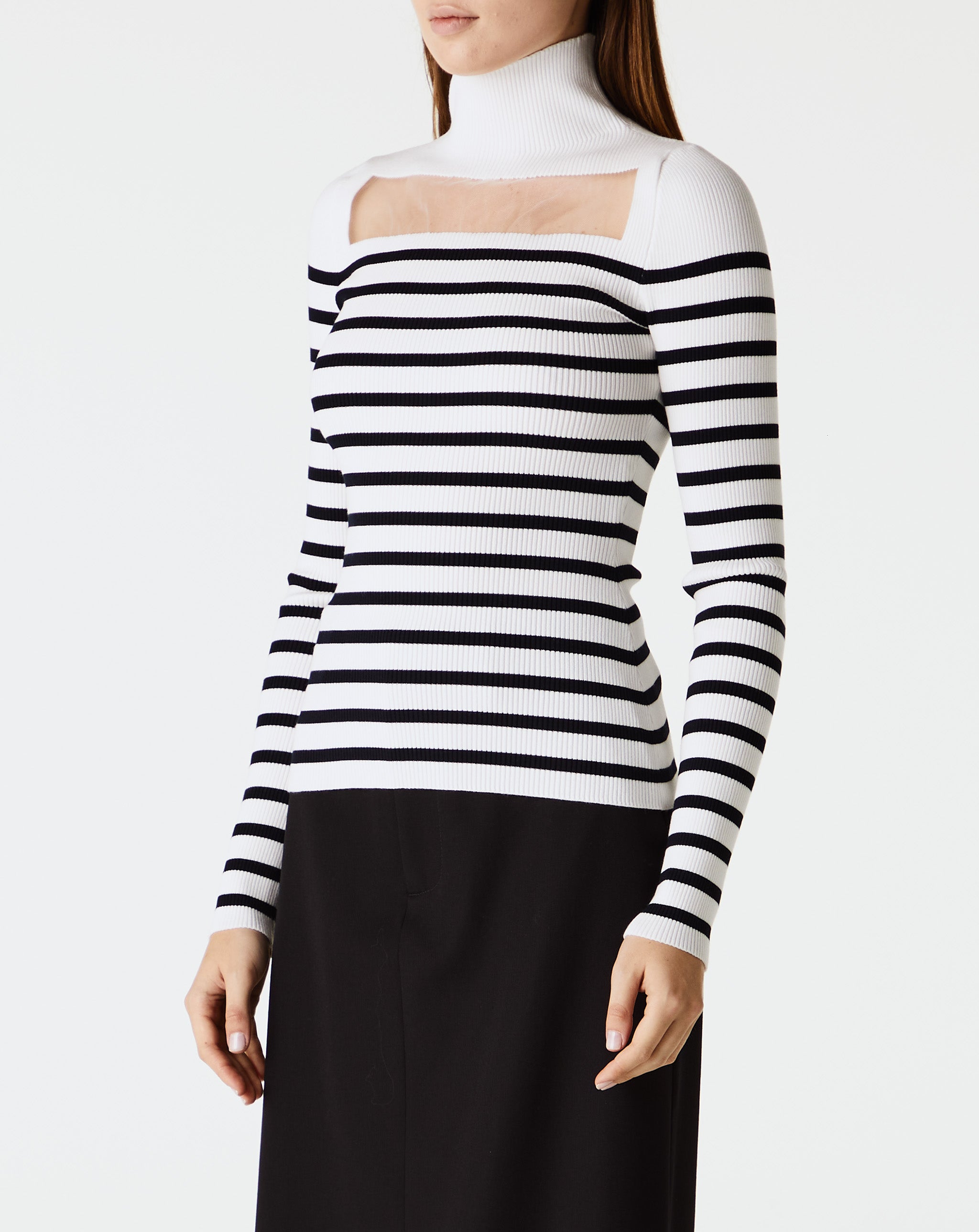 Ribbed Mariniere Pullover